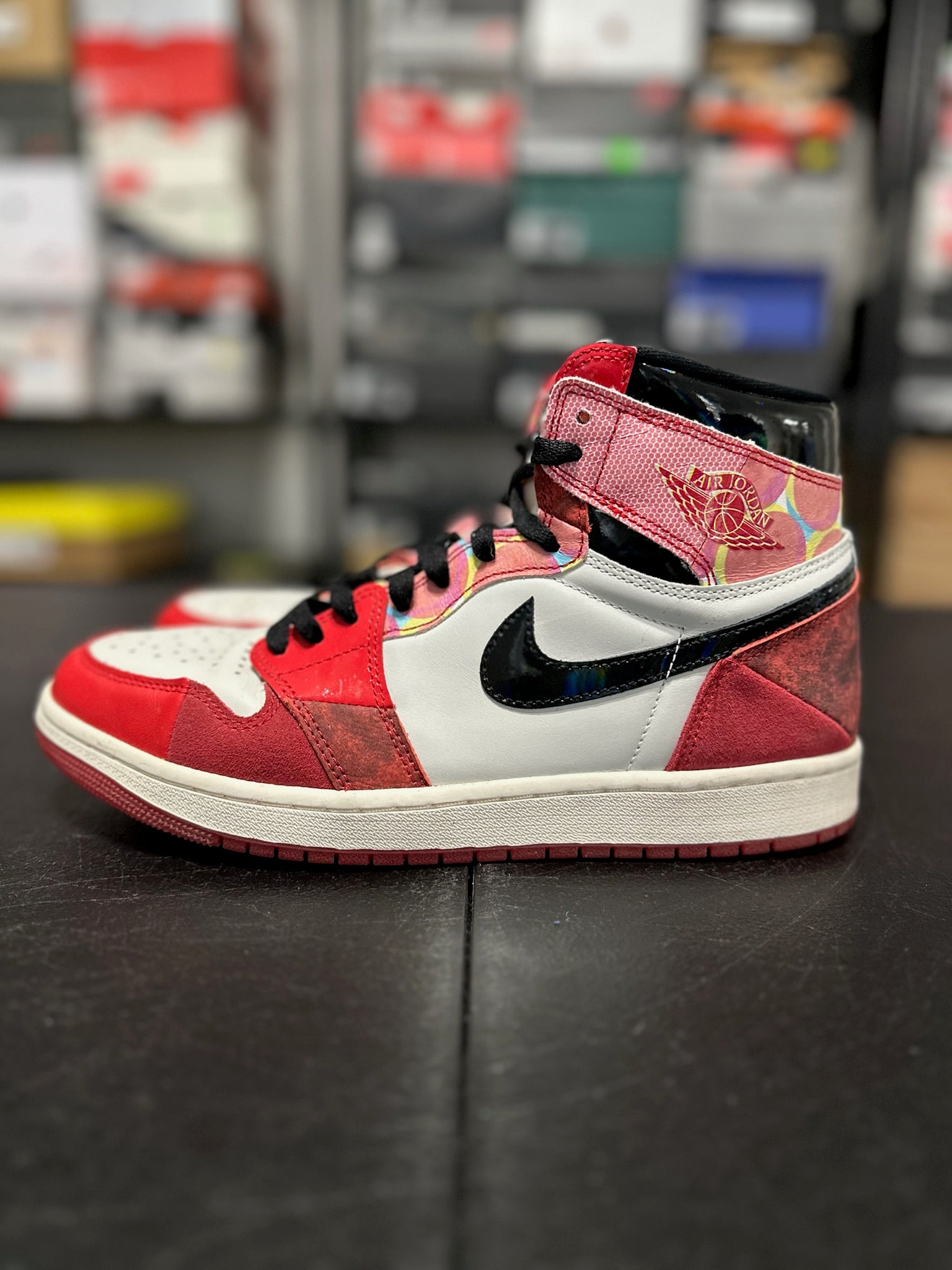 Size 10 - J1 High Spider Man Across the Spider-Verse