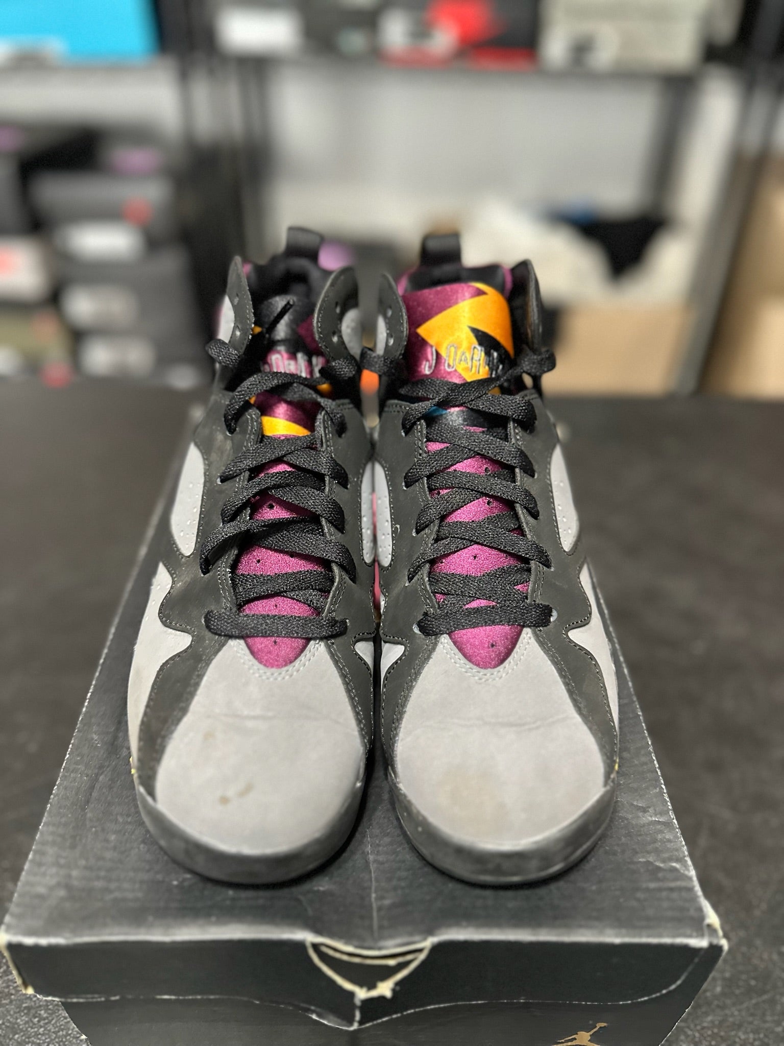 Size 7Y - J7 Bordeaux