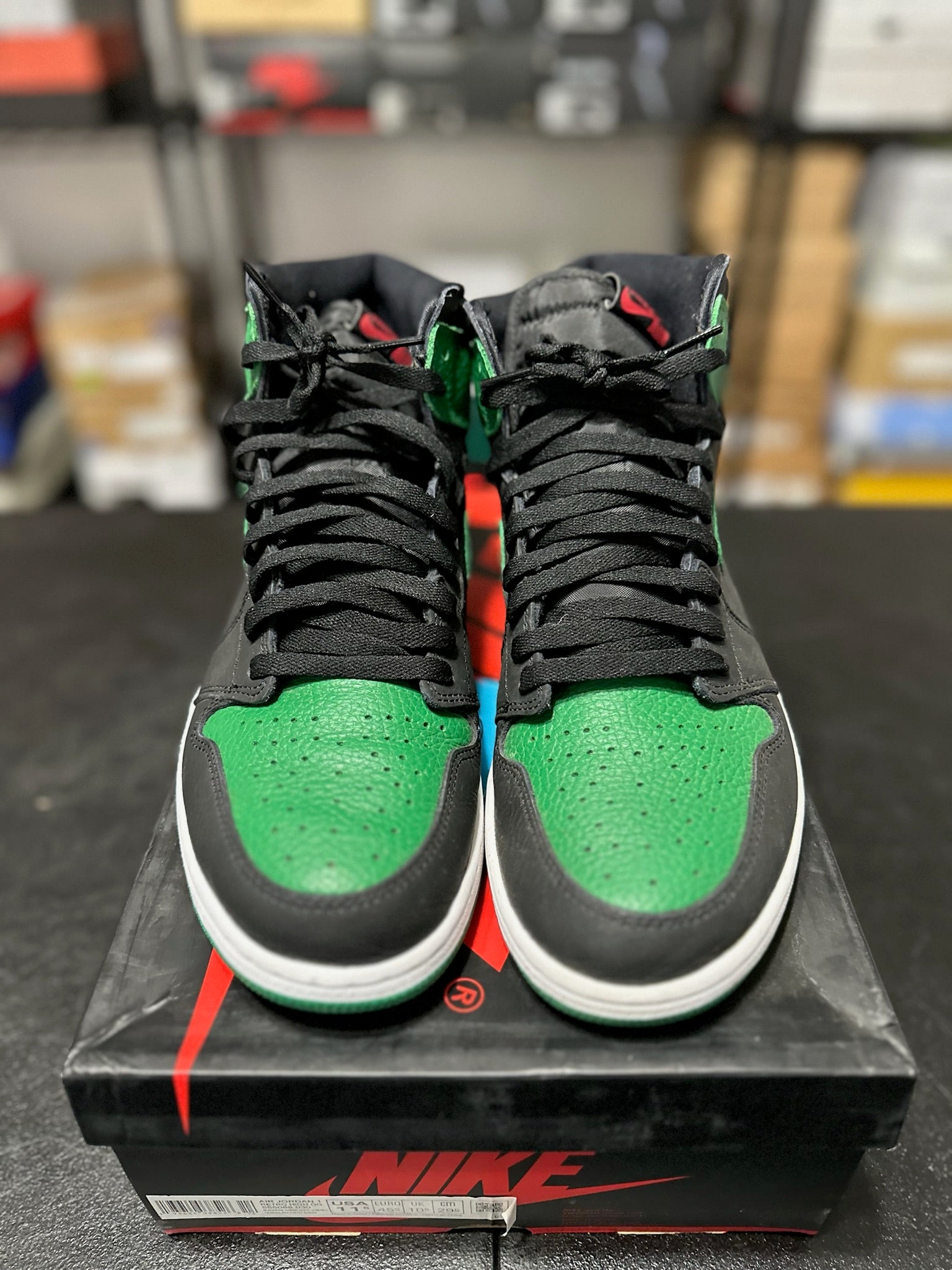 Size 11.5 - J1 High Pine Green Black
