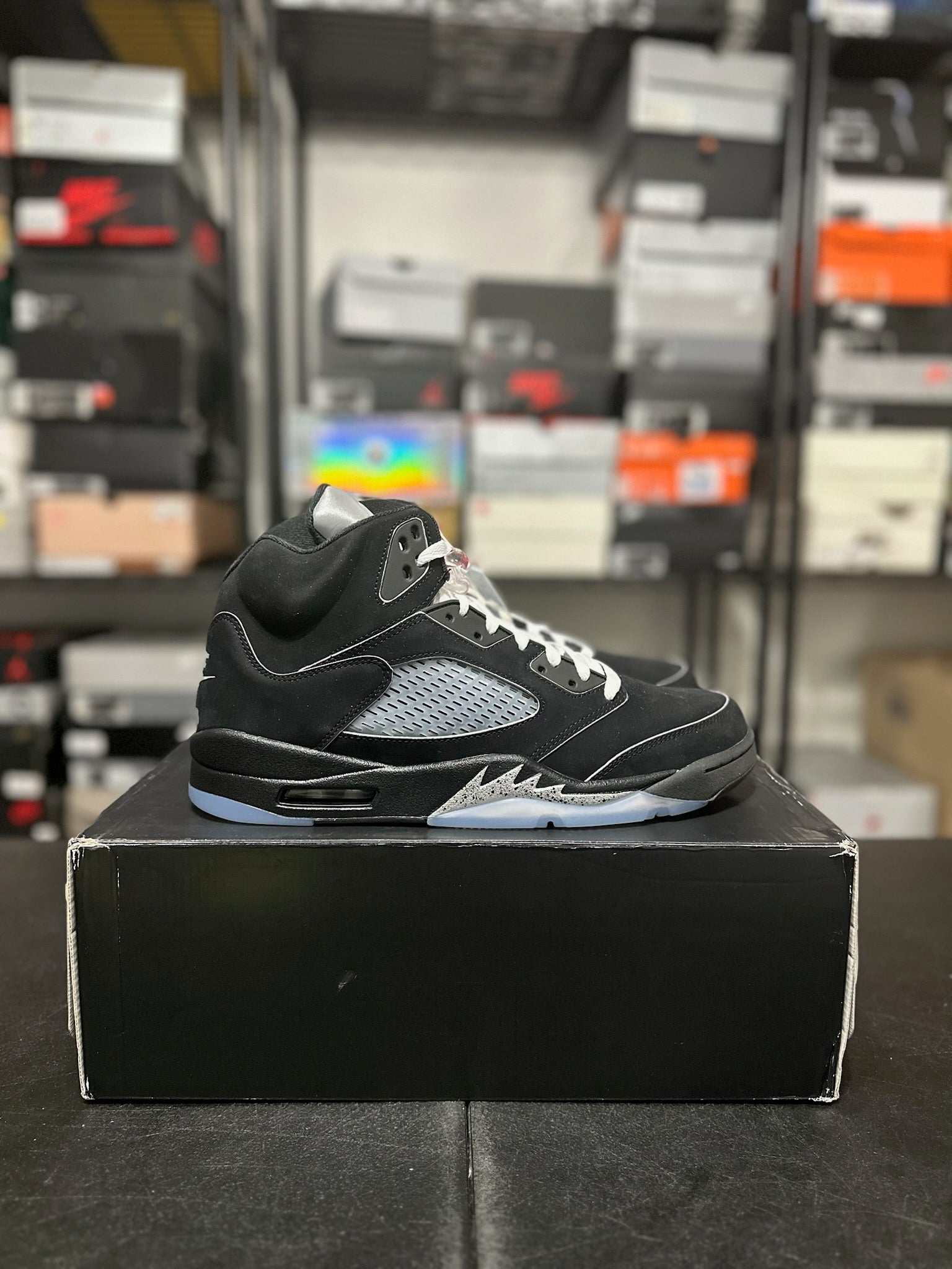 Size 13 - J5 Black Metallic Reimagined DS