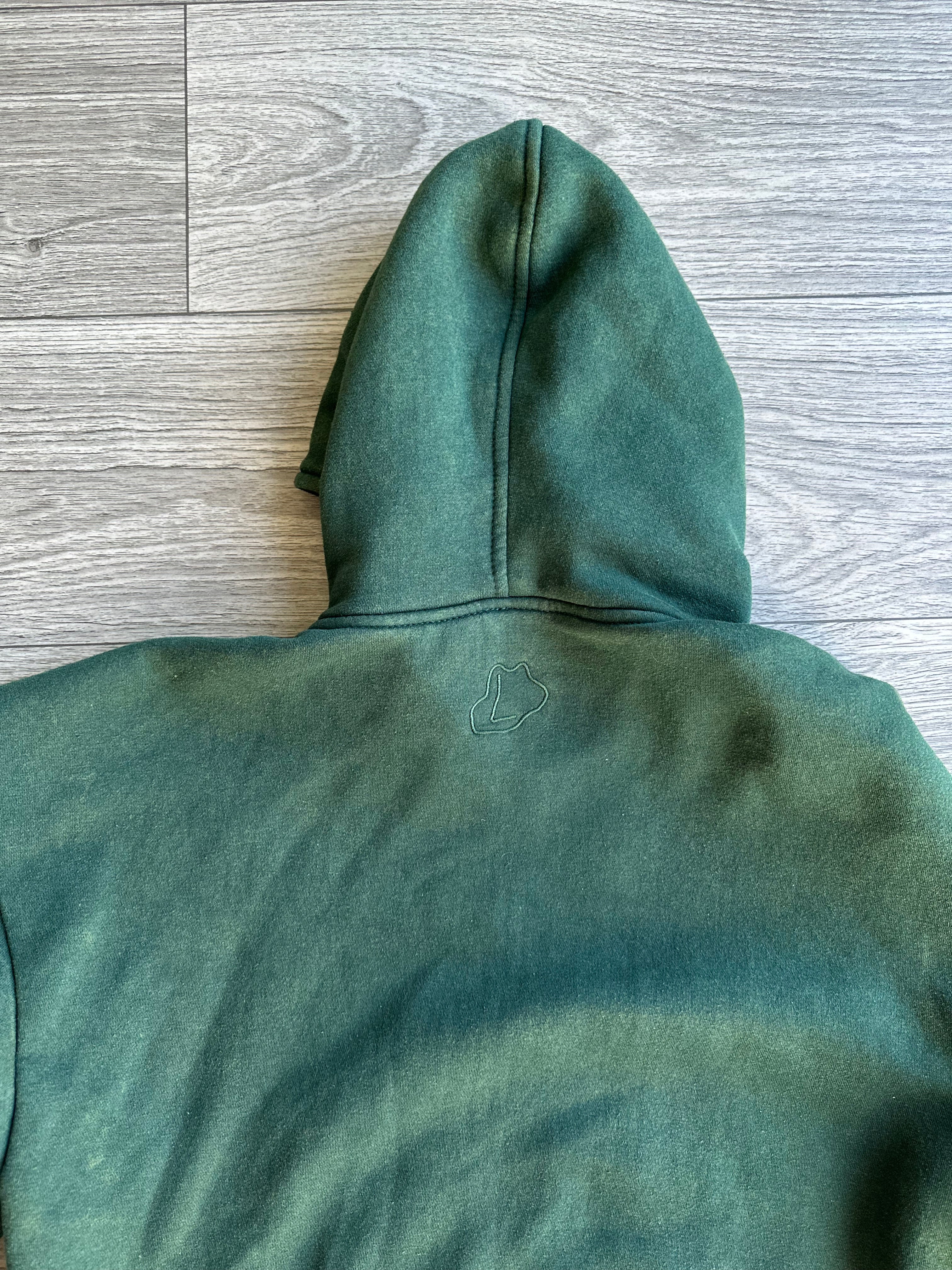 Size L - Thirteen studios green hoodie