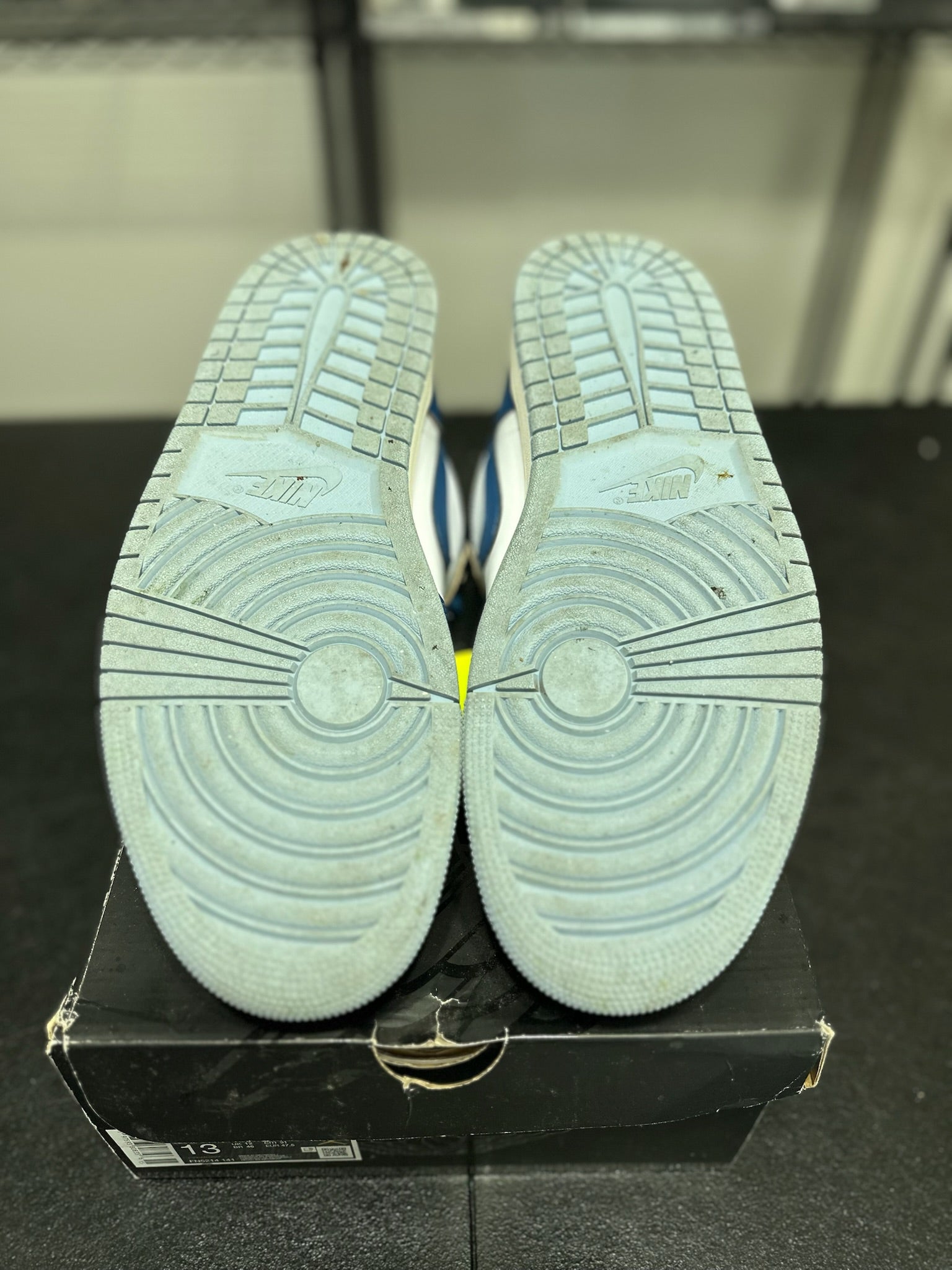 Size 13 - J1 Industrial Blue