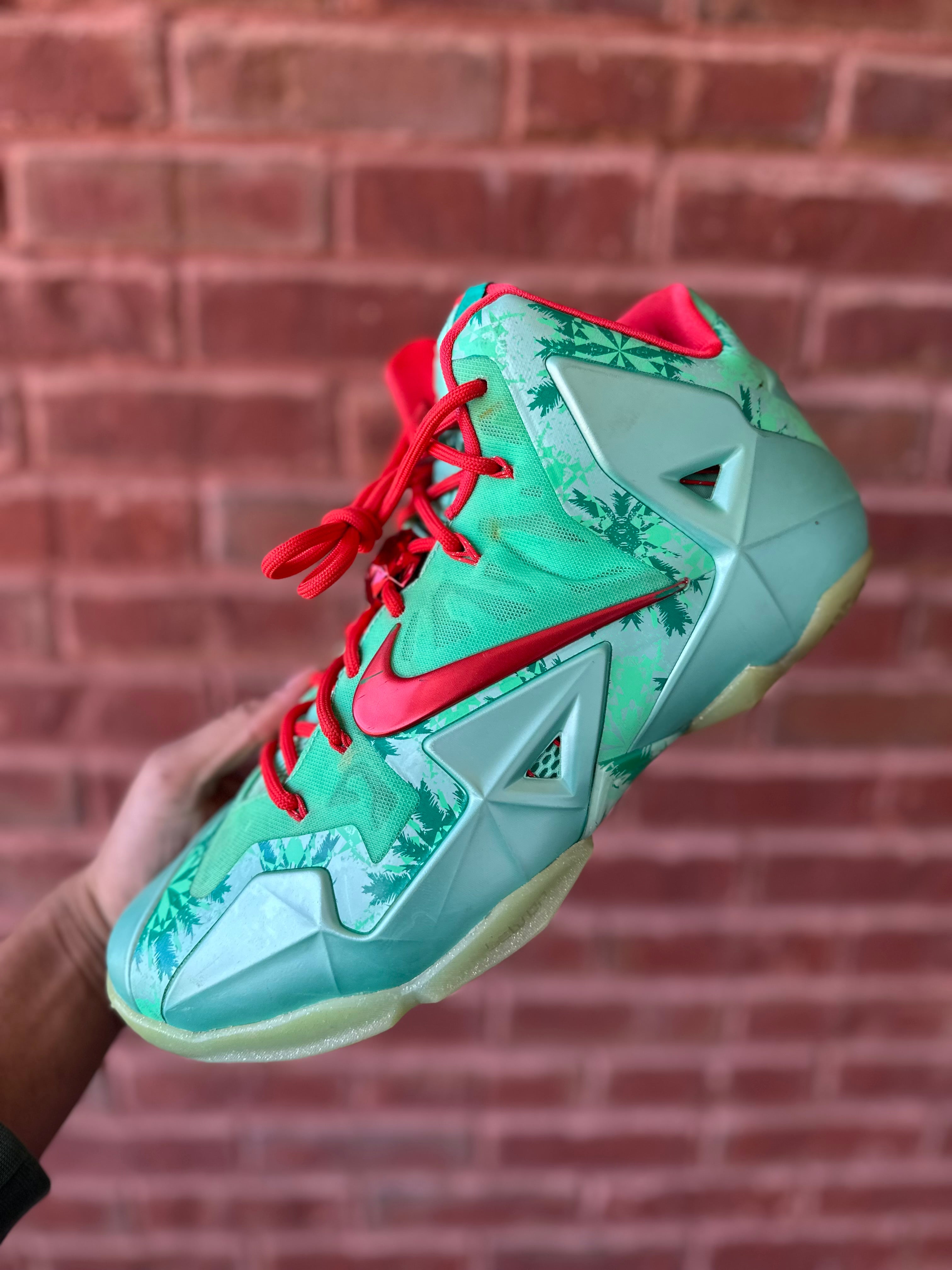 Size 12 - LeBron 11 Christmas