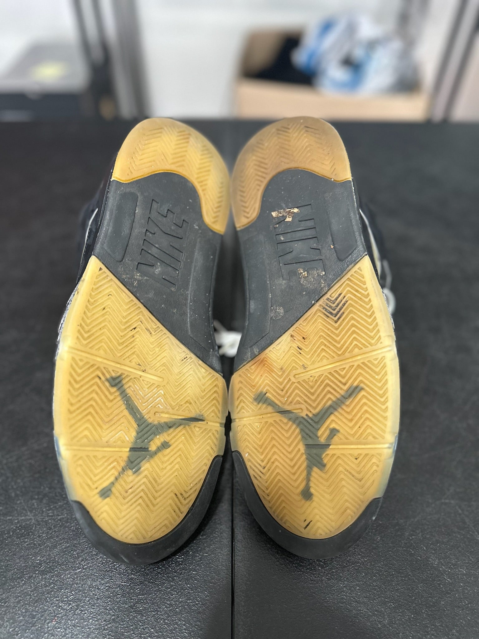 Size 10.5 - J5 Black Metallic Reimagined