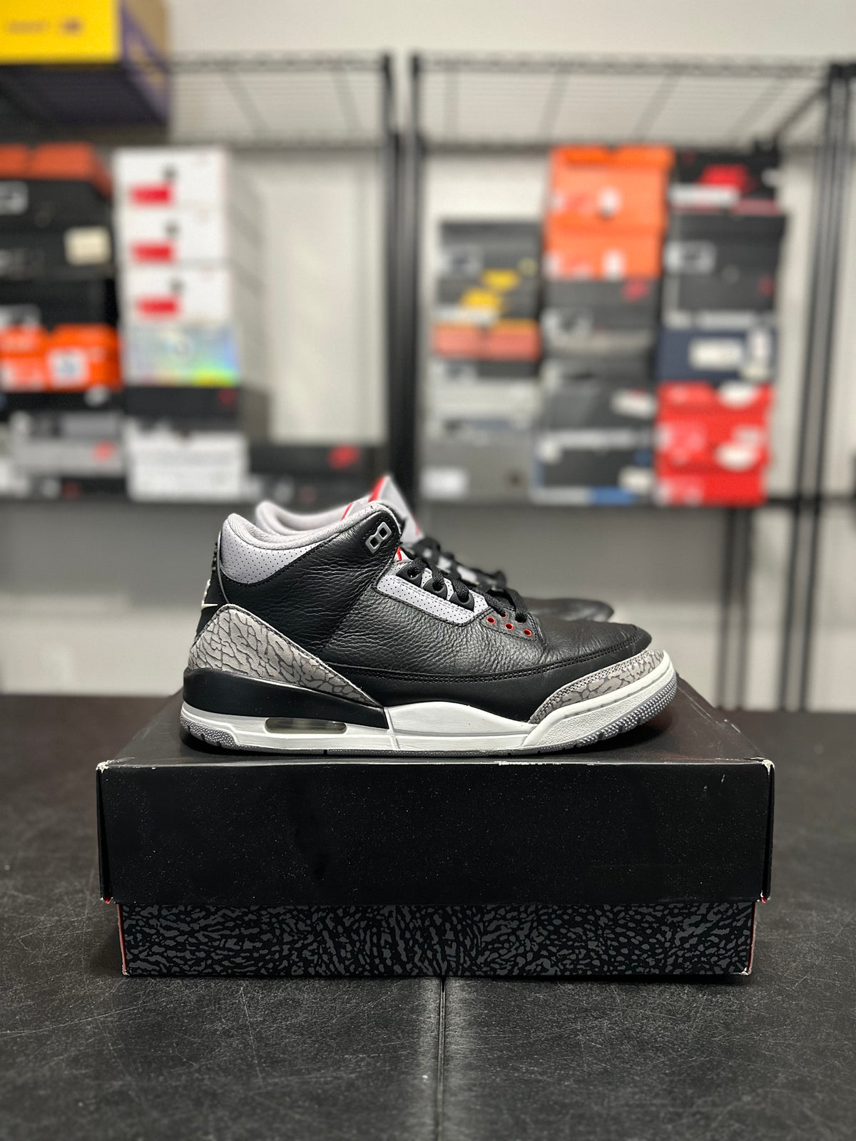 Size 11 - J3 black cement reimagined