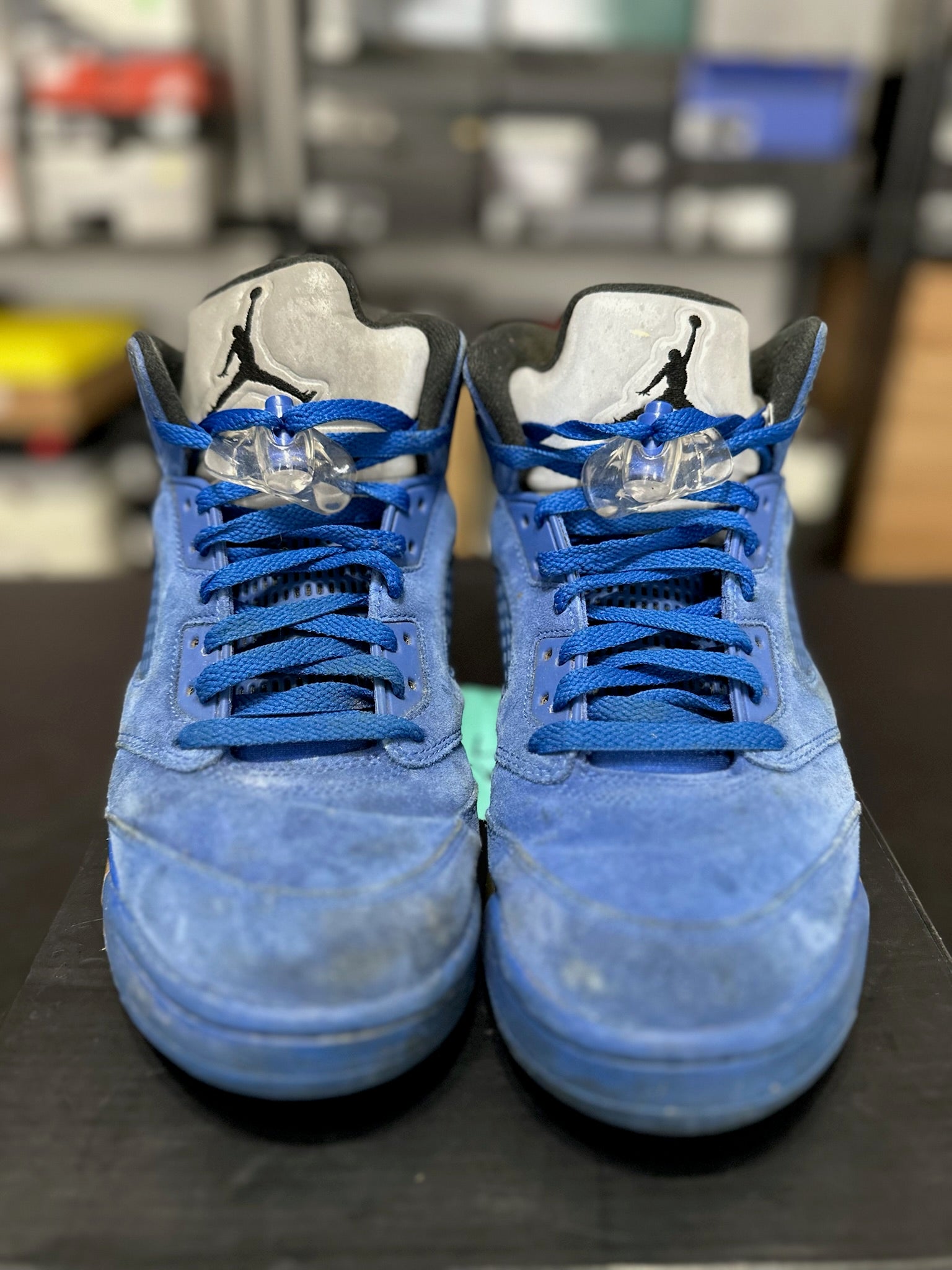 Size 8.5 - J5 Blue Suede