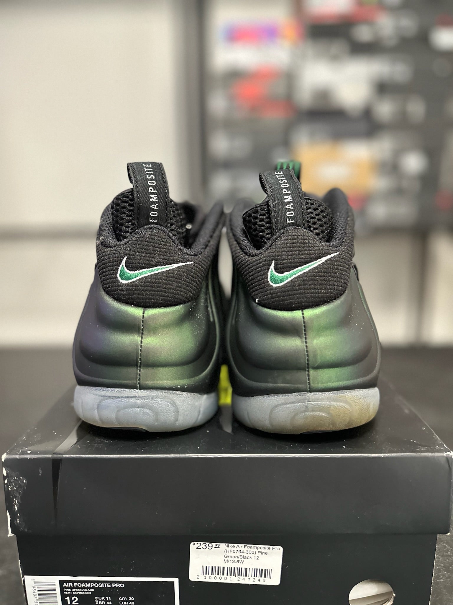 Size 12 - Foamposite Pro Pine Green
