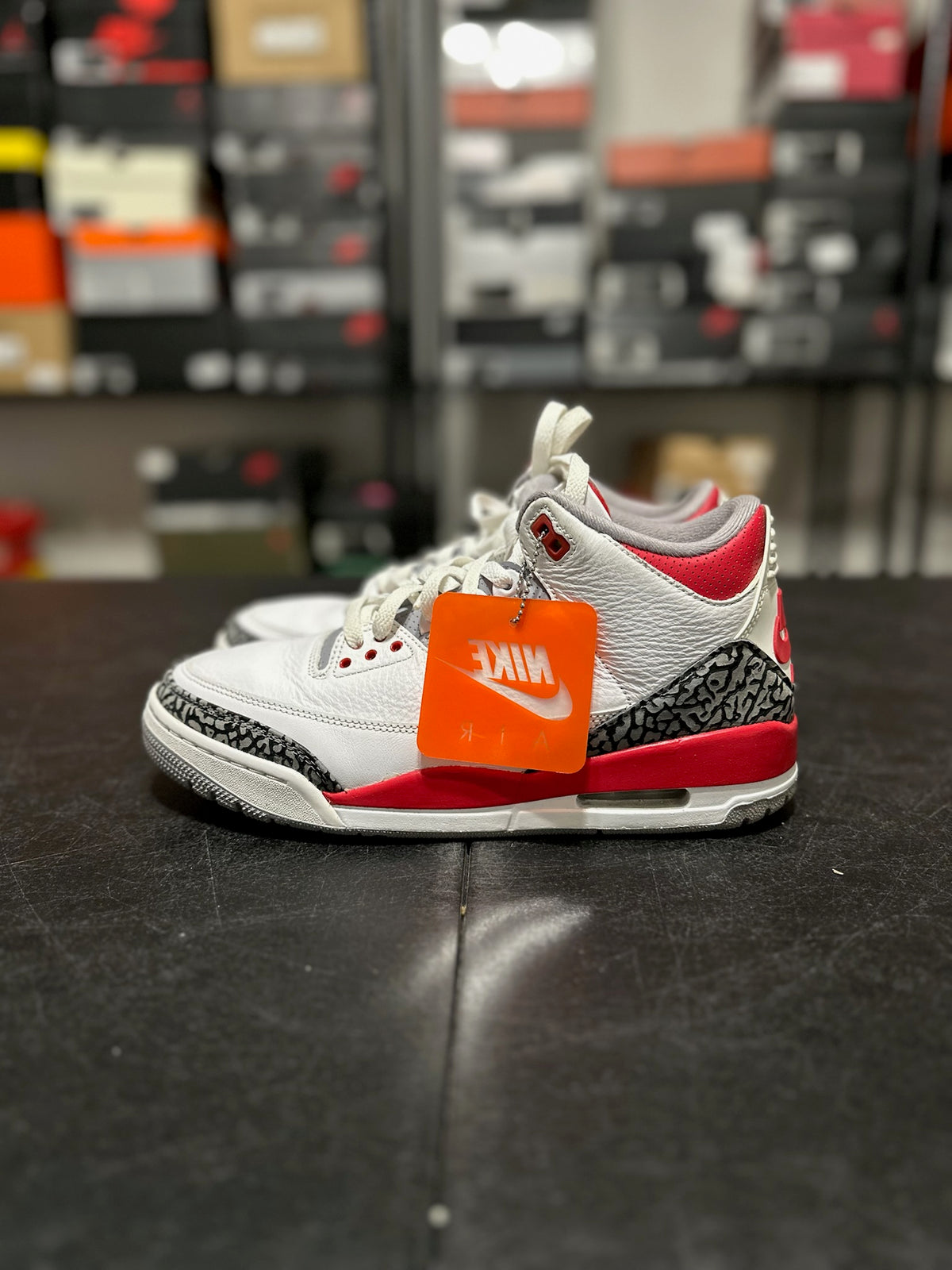 Size 9.5 - j3 Fire red