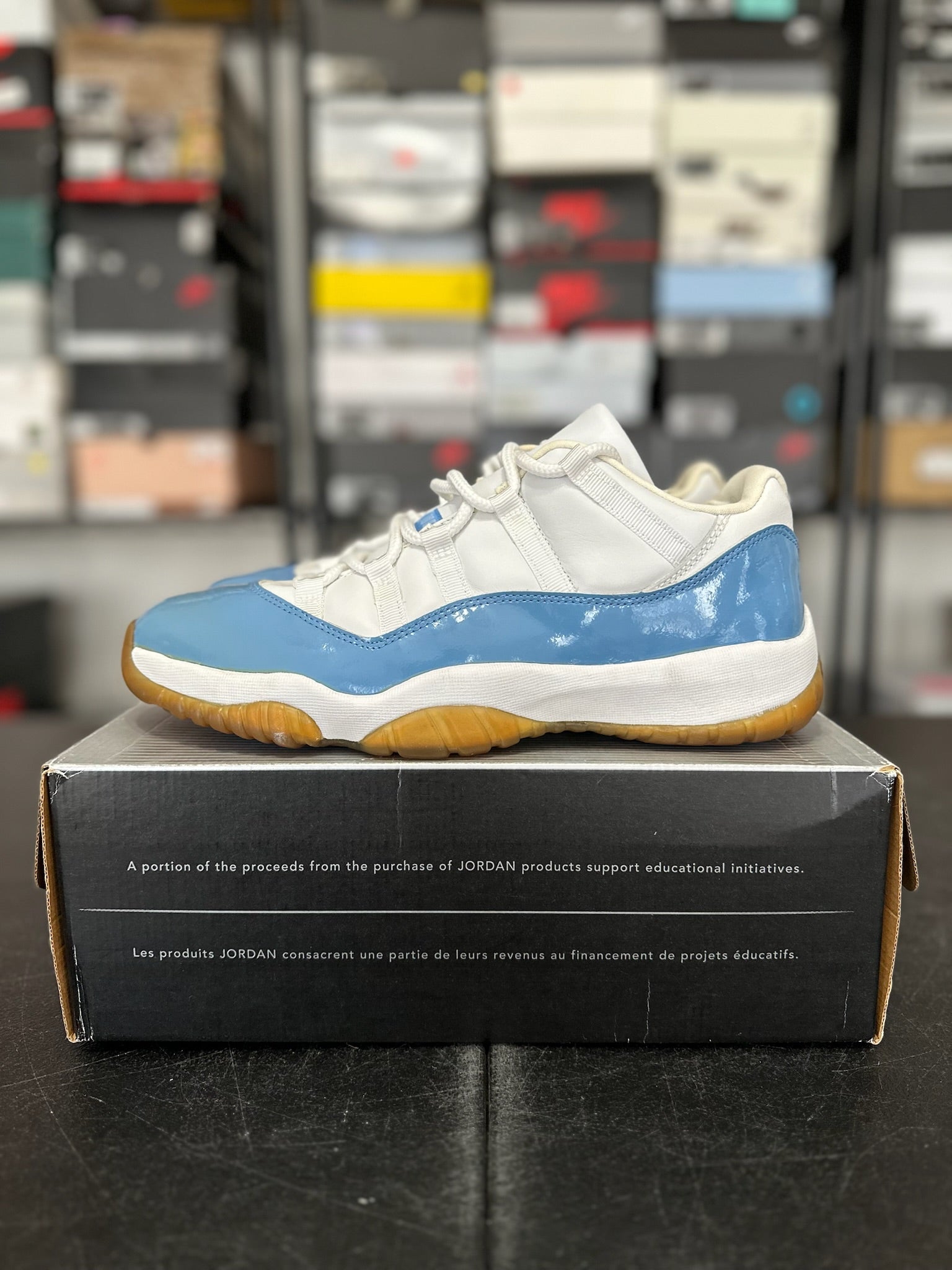 Size 12 - J11 Low Columbia Blue