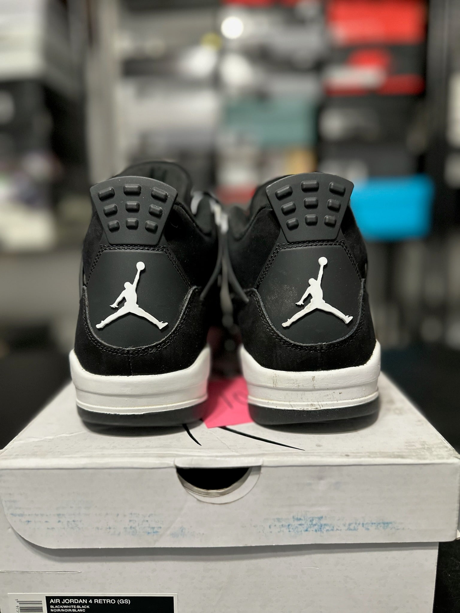 Size 7Y - J4 White Thunder