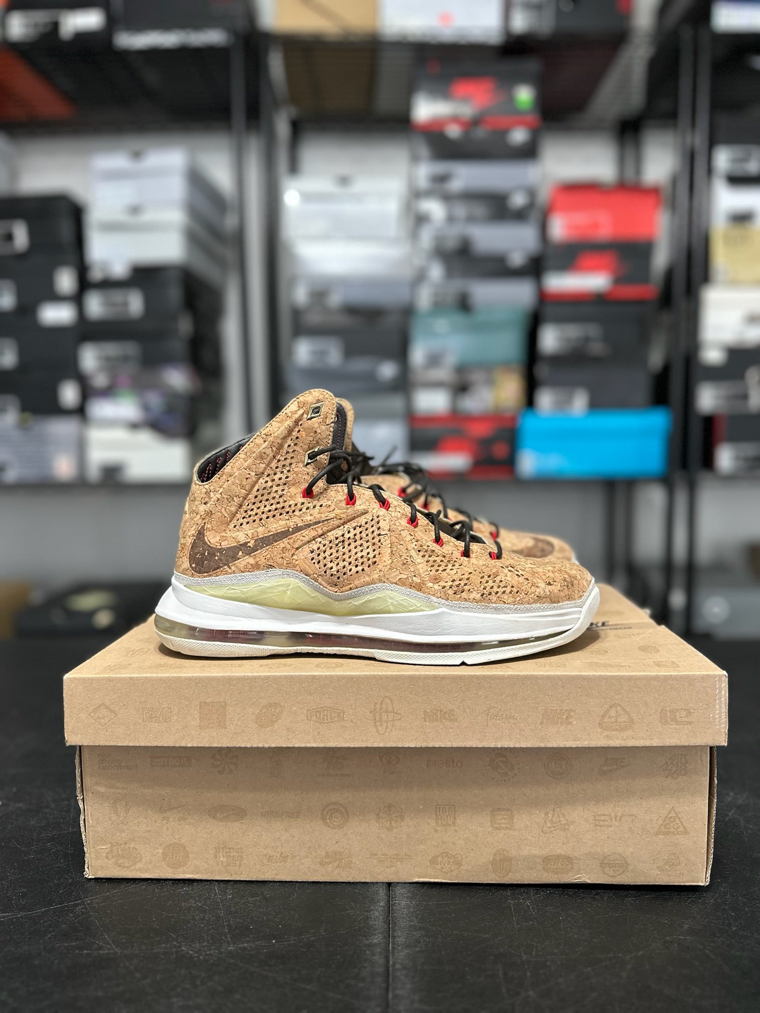 Size 9 - LeBron 10 EXT Cork