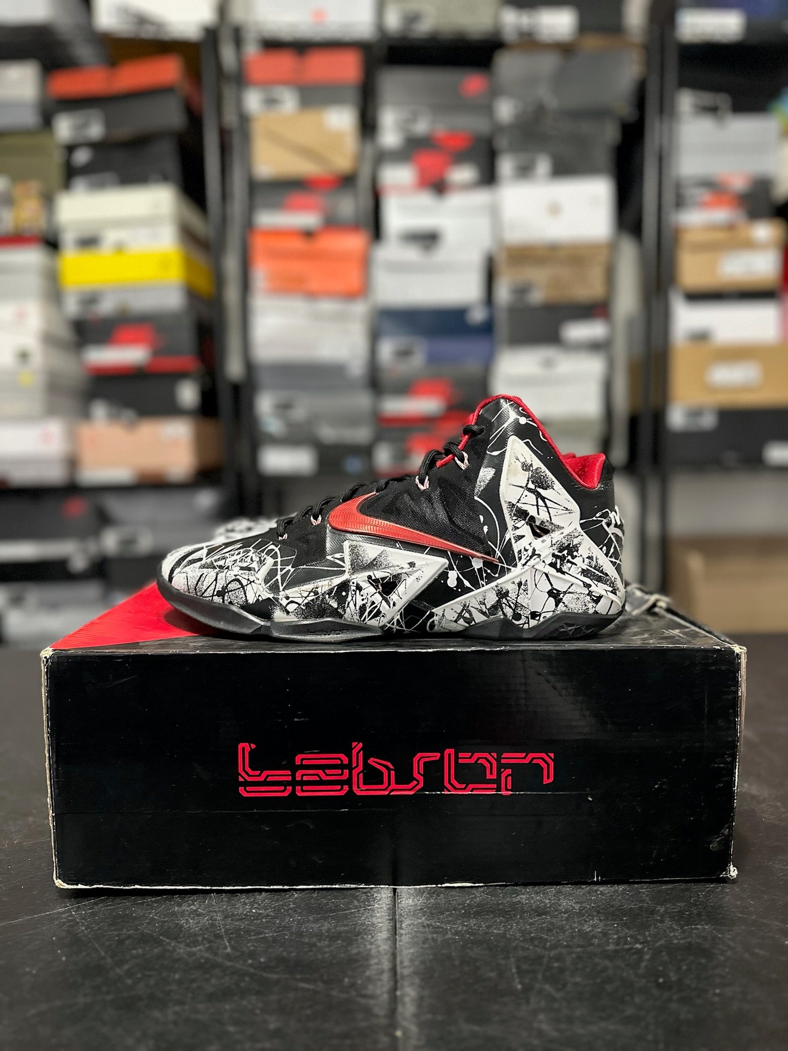 Size 11.5 - LeBron 11 Graffiti