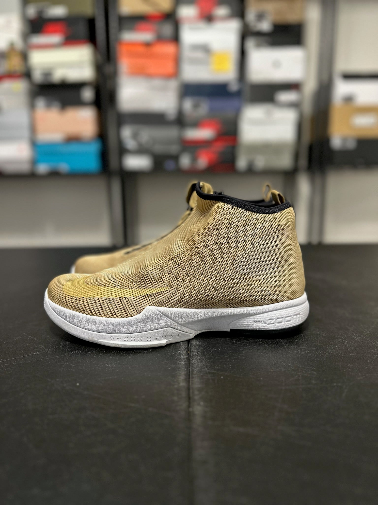 Size 9.5 - Zoom Kobe Icon Metallic Gold