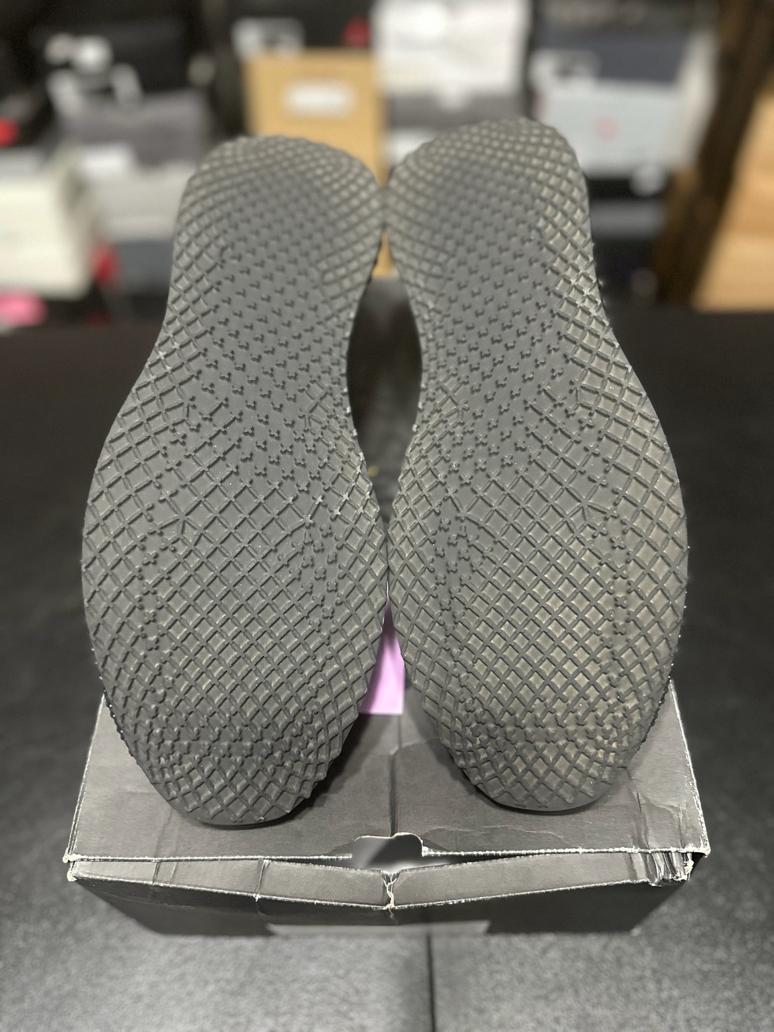 Size 13 - adidas Ultra 4D Black Purple