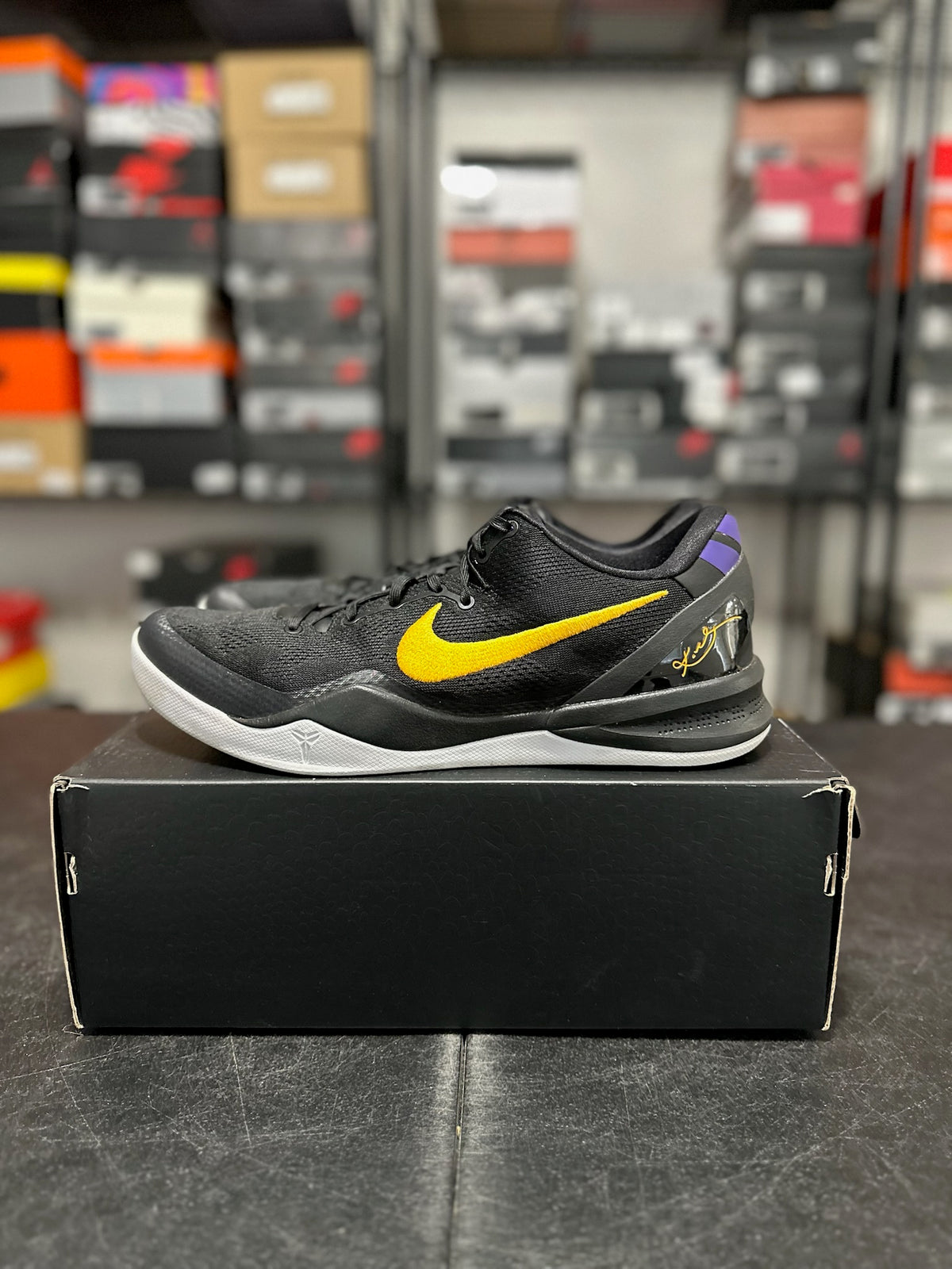 Size 13 - Kobe 8 Protro Lakers Away