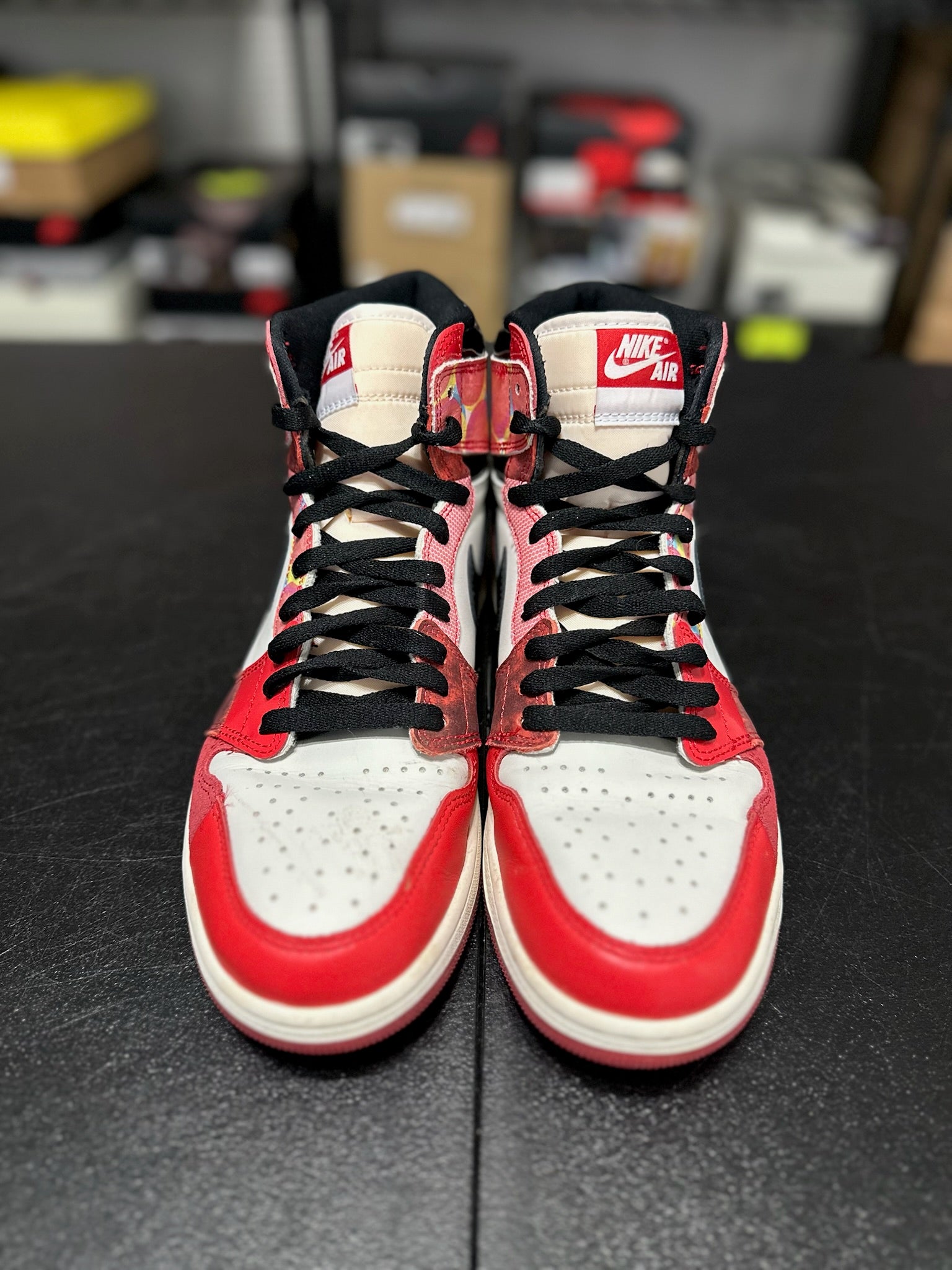 Size 10 - J1 High Spider Man Across the Spider-Verse