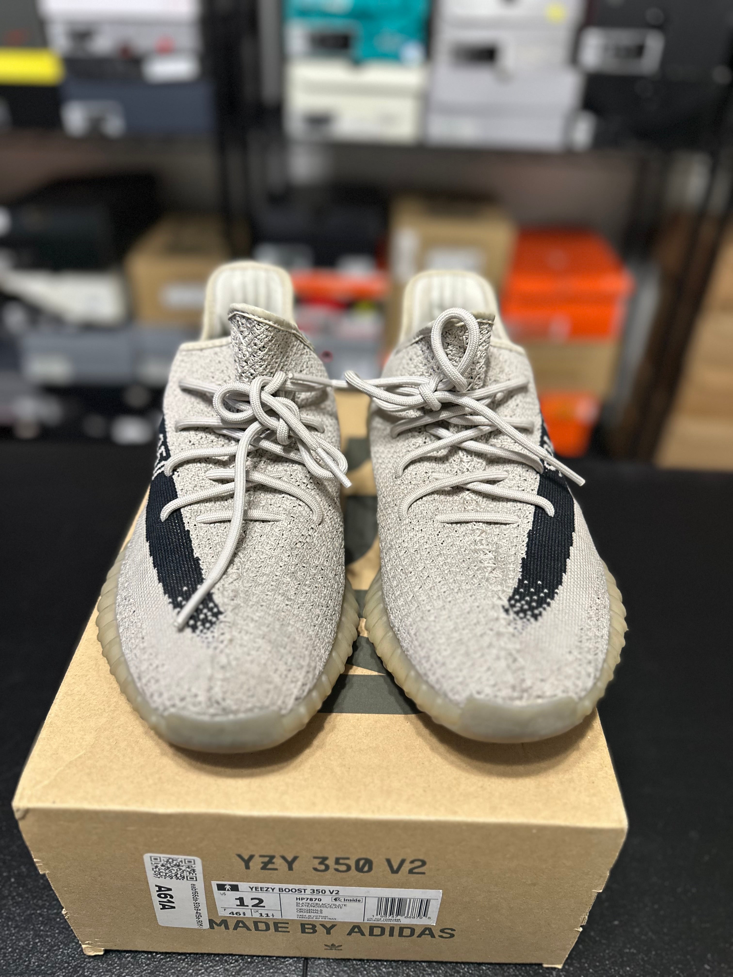 Size 12 - YZY 350 slate