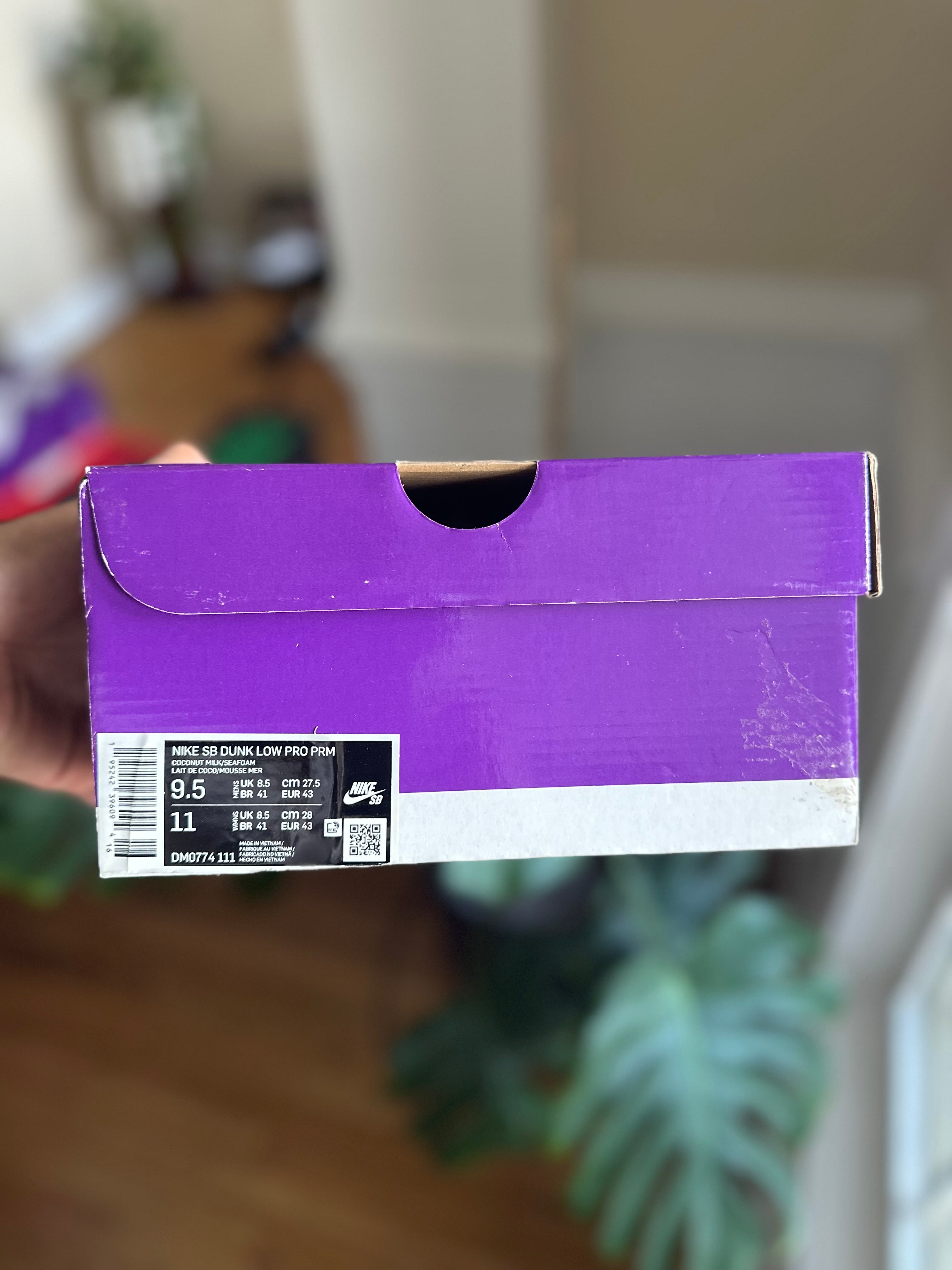 Size 9.5 - dunk low mummy