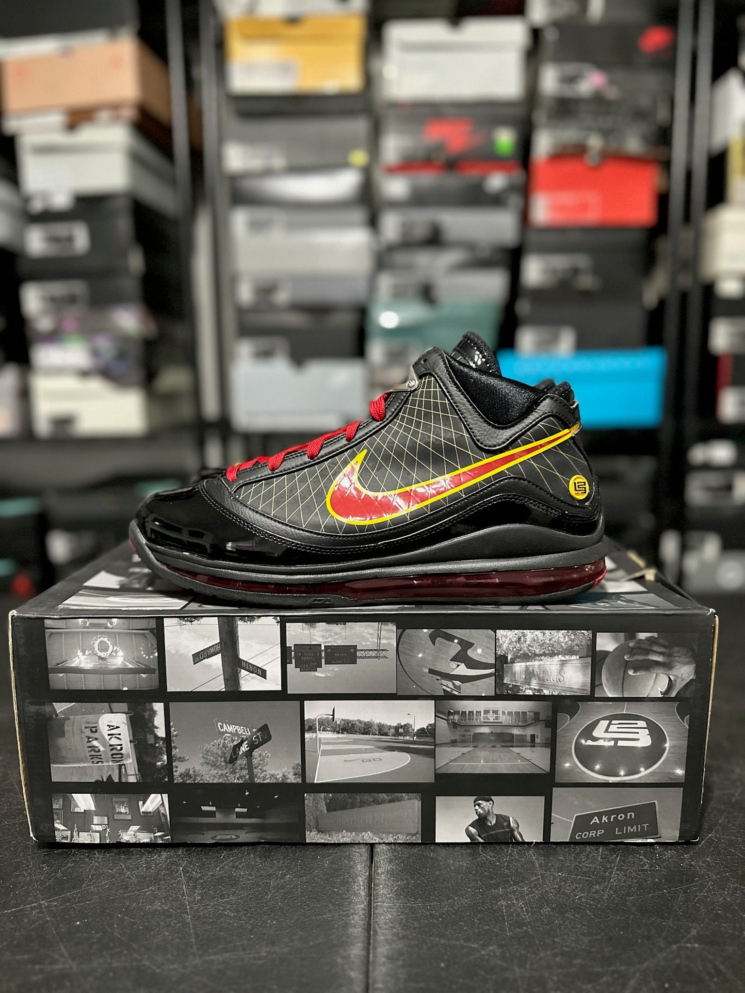 Size 11.5 - LeBron 7 Fairfax Away