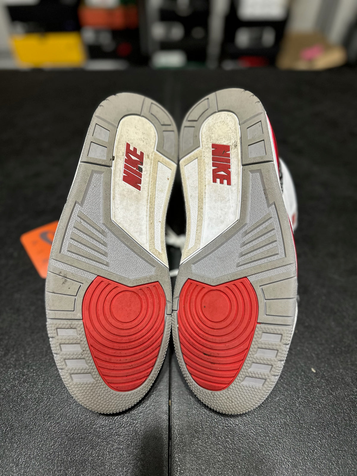 Size 9.5 - j3 Fire red
