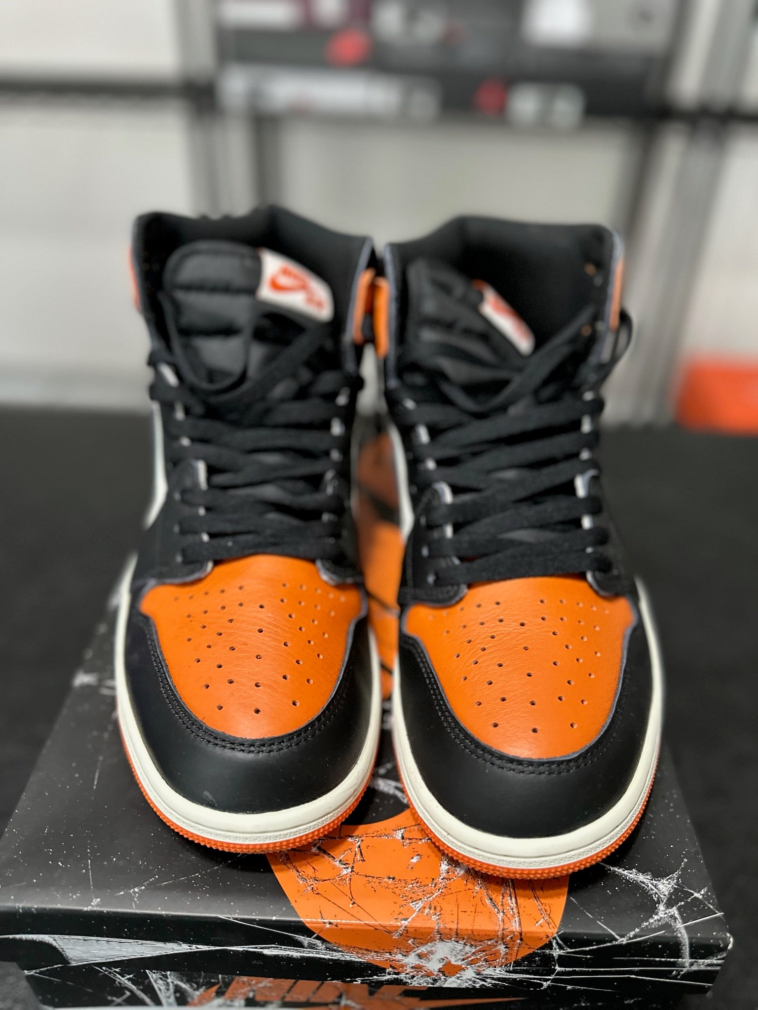 Size 13 - J1 High Shattered Backboard