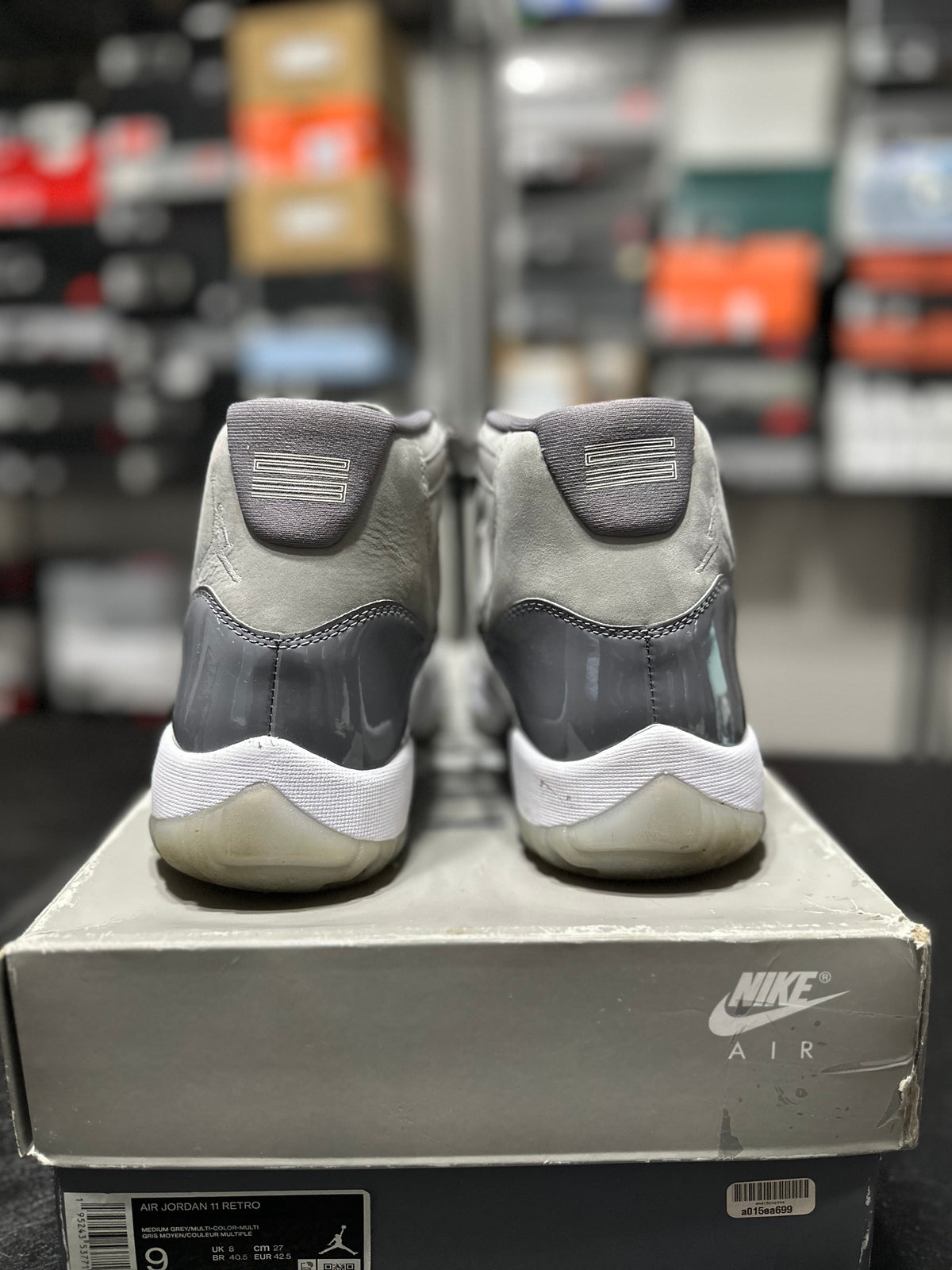 Size 9 - J11 cool grey