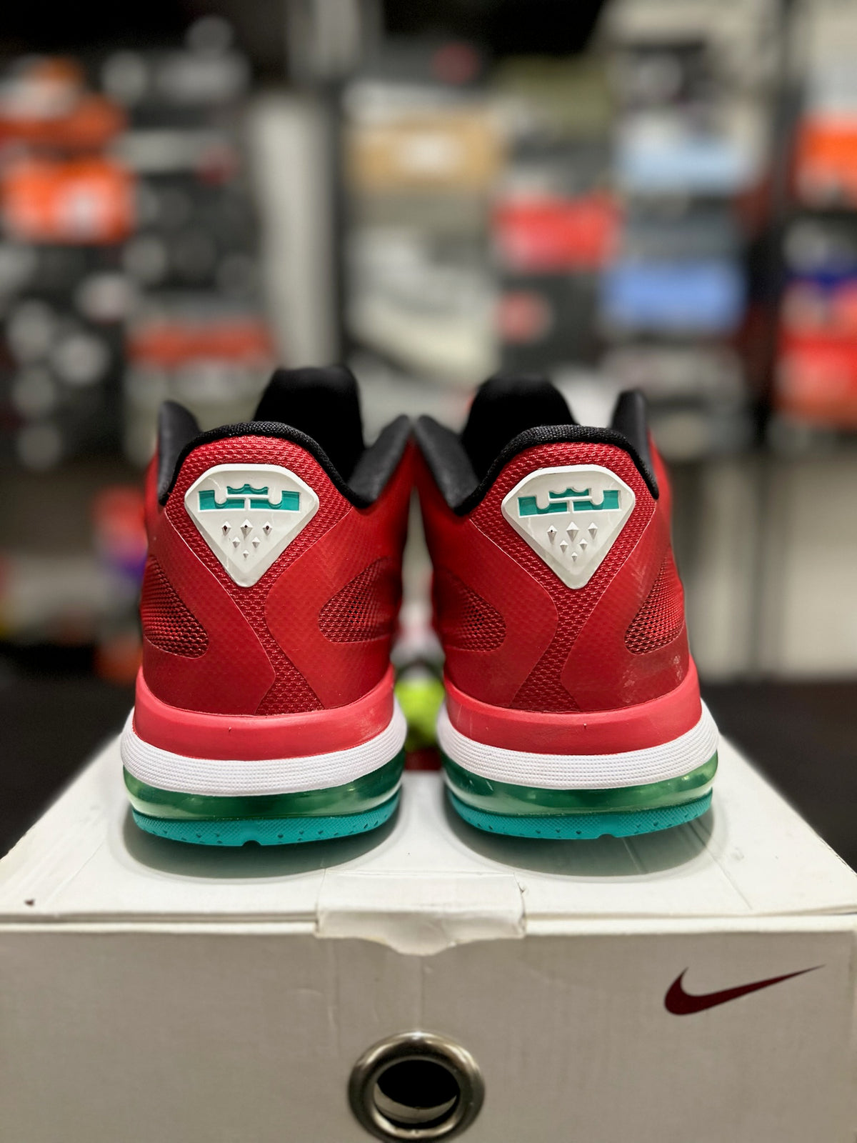 Size 9 - LeBron 9 low Liverpool