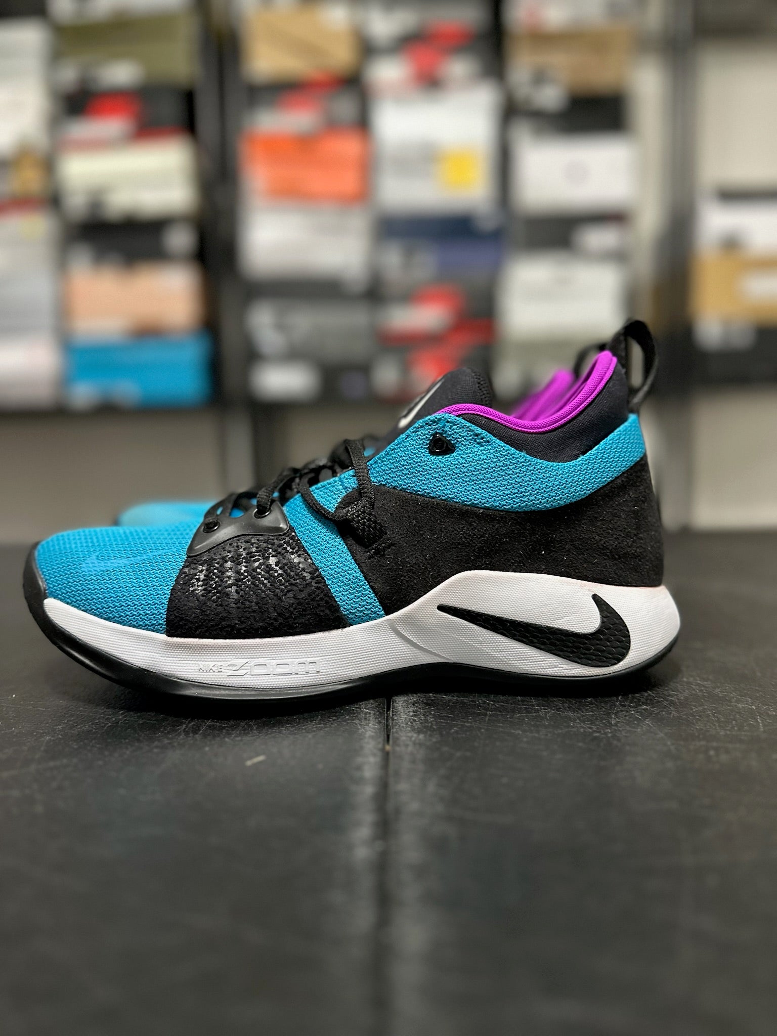 Size 9.5 - Nike PG 2 Blue Lagoon