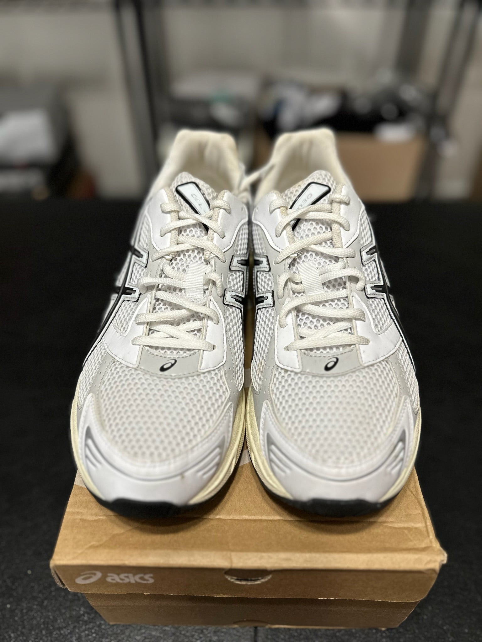 Size 12 - asics Gel 1130 White Cloud Grey