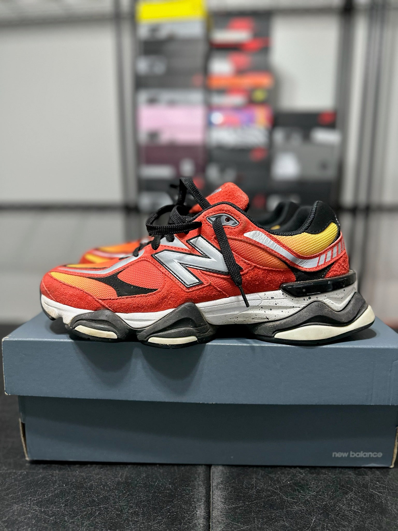 Size 12 - NB 9060 DTLR Fire Sign