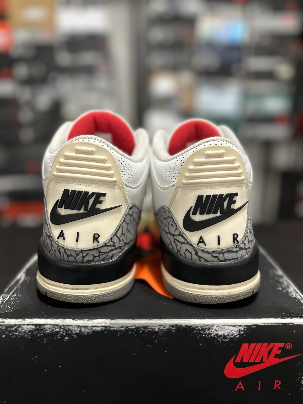 Size 9 - j3 white cement reimagined