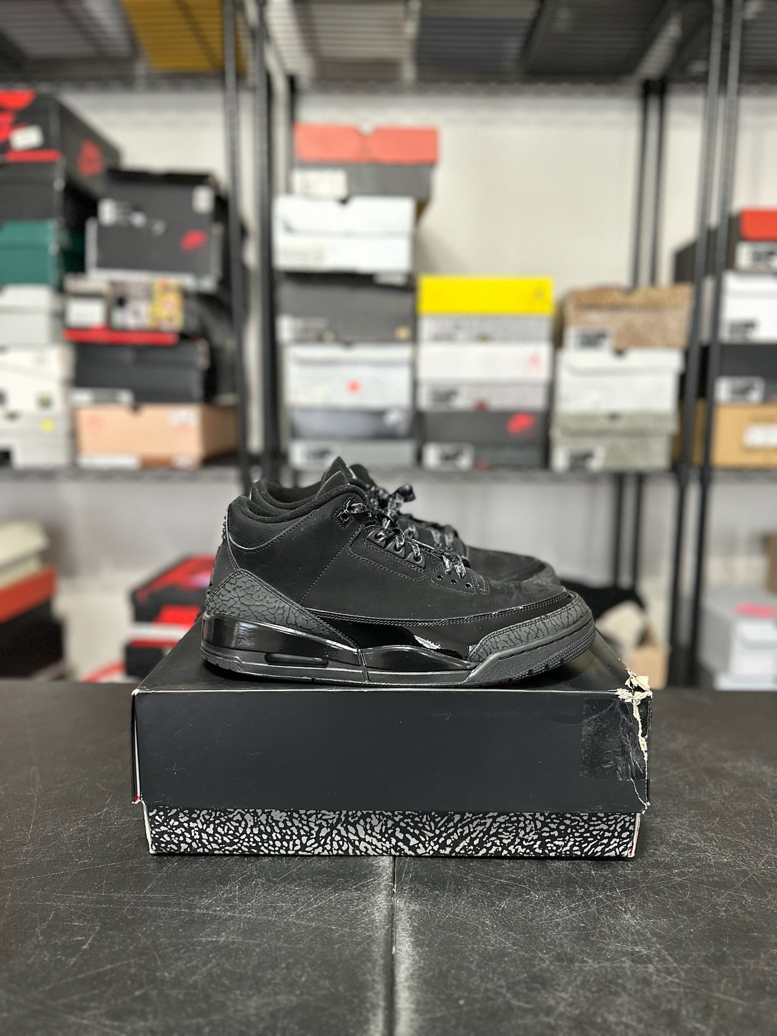 Size 11.5 - J3 Black Cat
