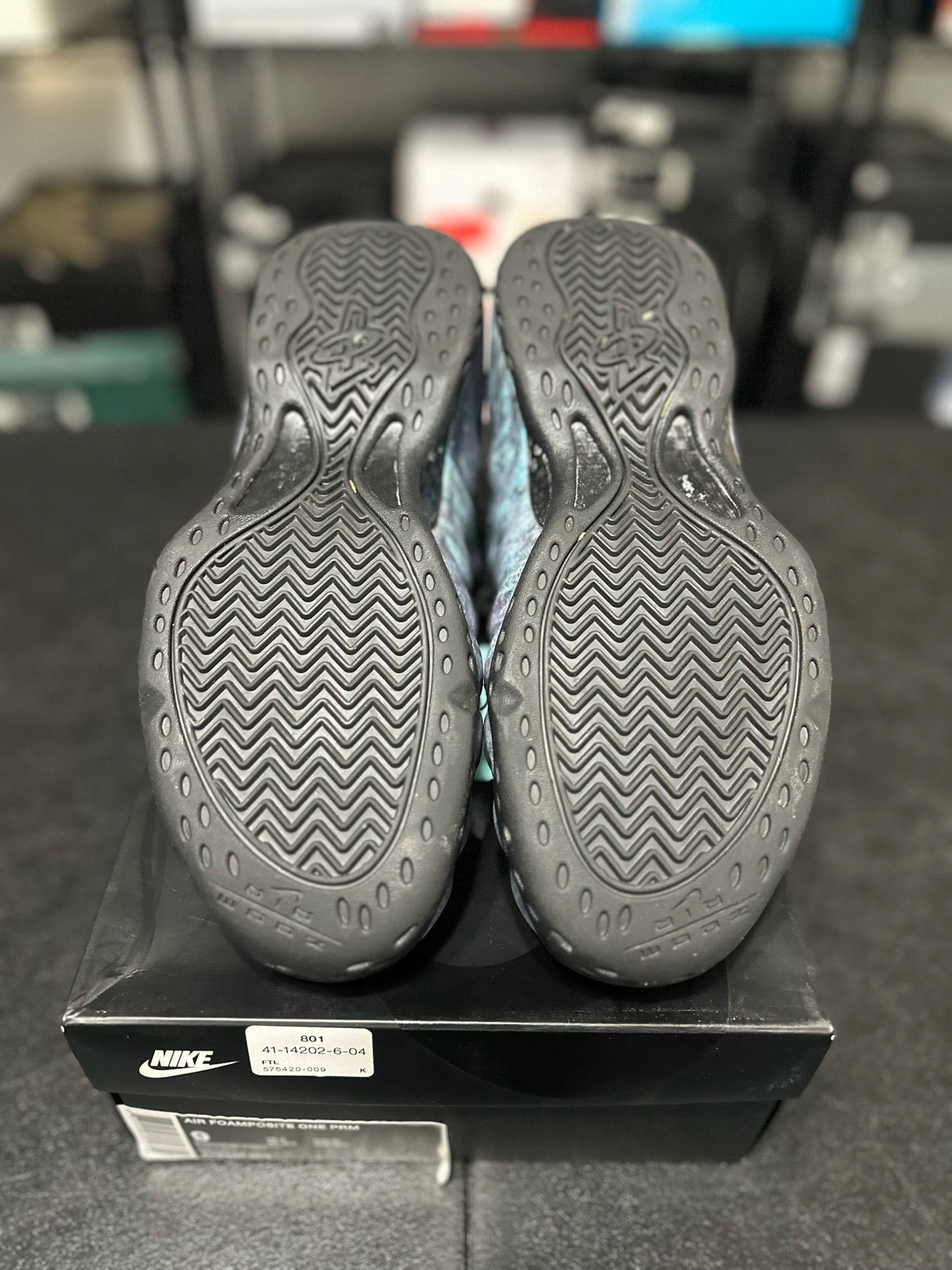 Size 9 - Foamposite 1 Abalone