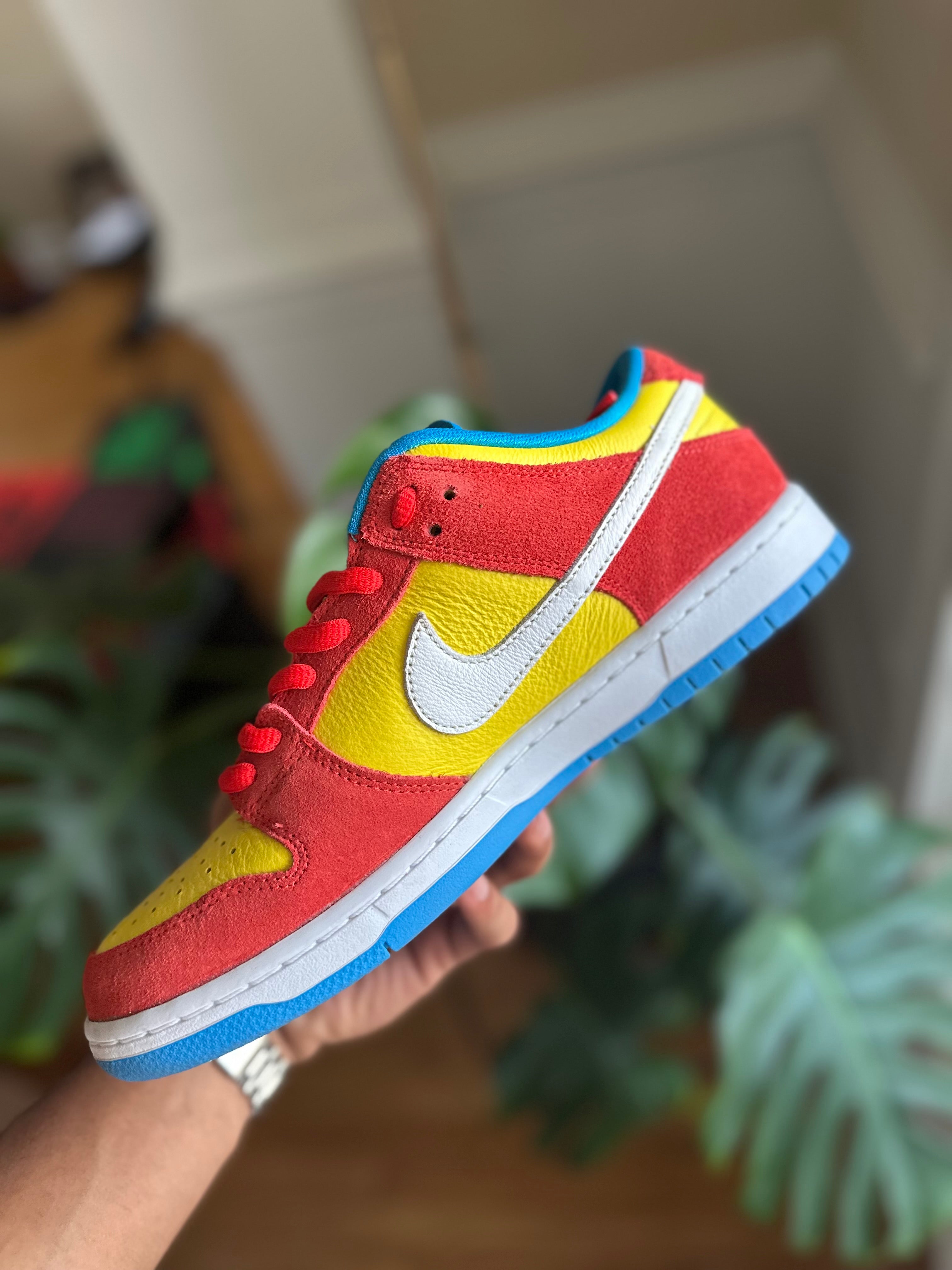 Size 9.5 - Dunk low bart Simpson