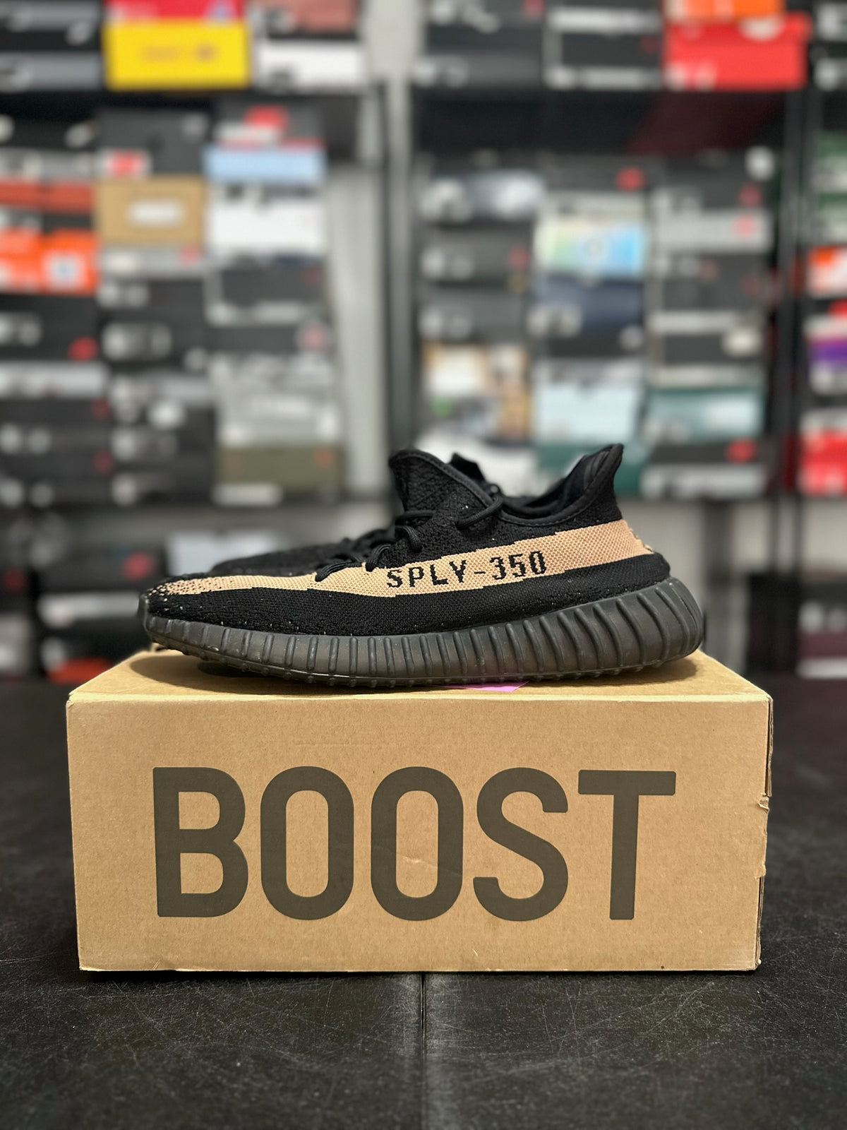 Size 10.5 - Yzy boost 350 v2 core black copper