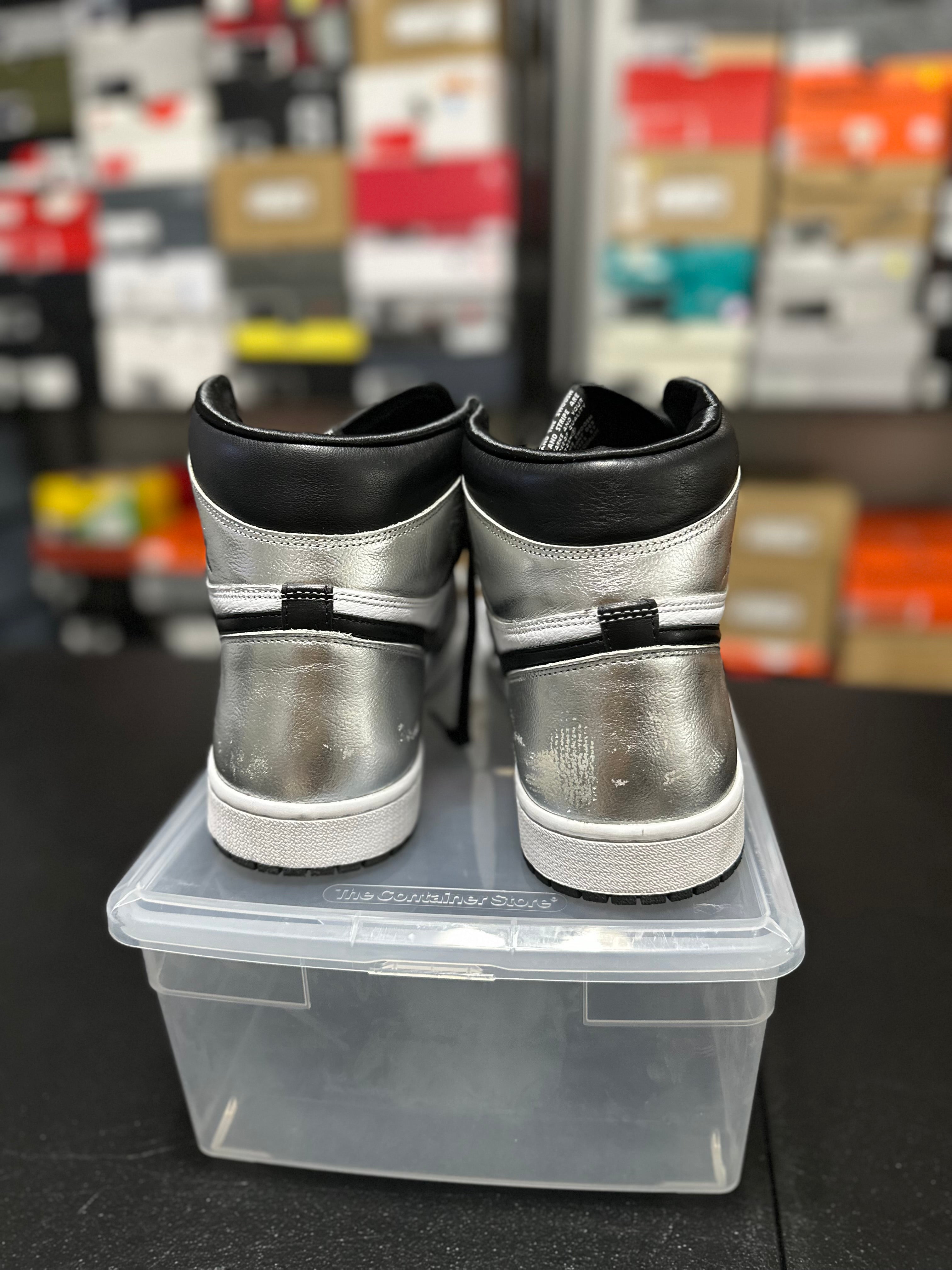 Size 14 - (15.5) J1 silver toe
