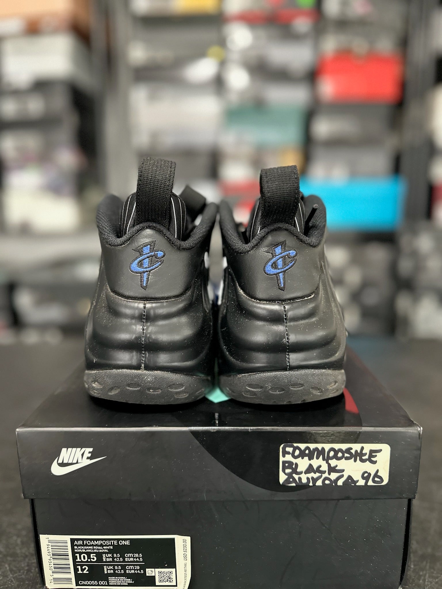 Size 10.5 - Foamposite 1 96 All Star