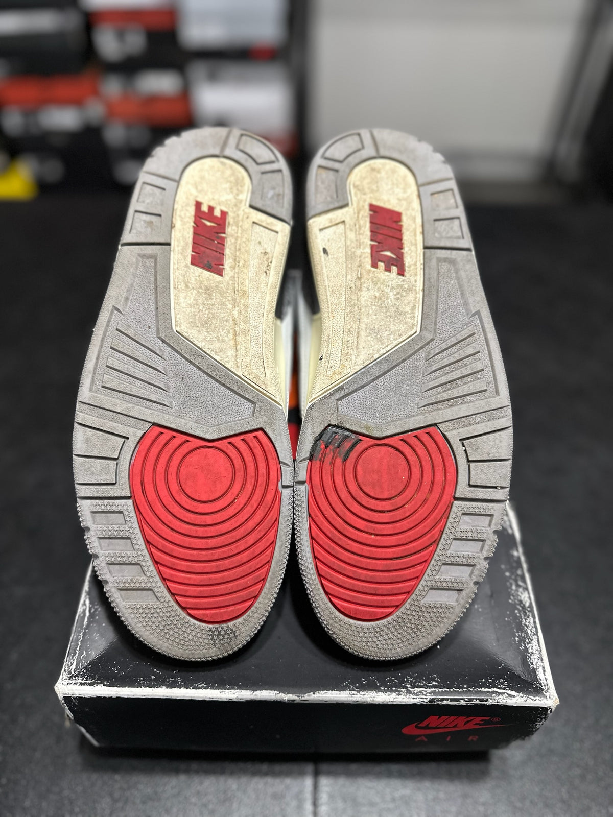Size 9 - j3 white cement reimagined