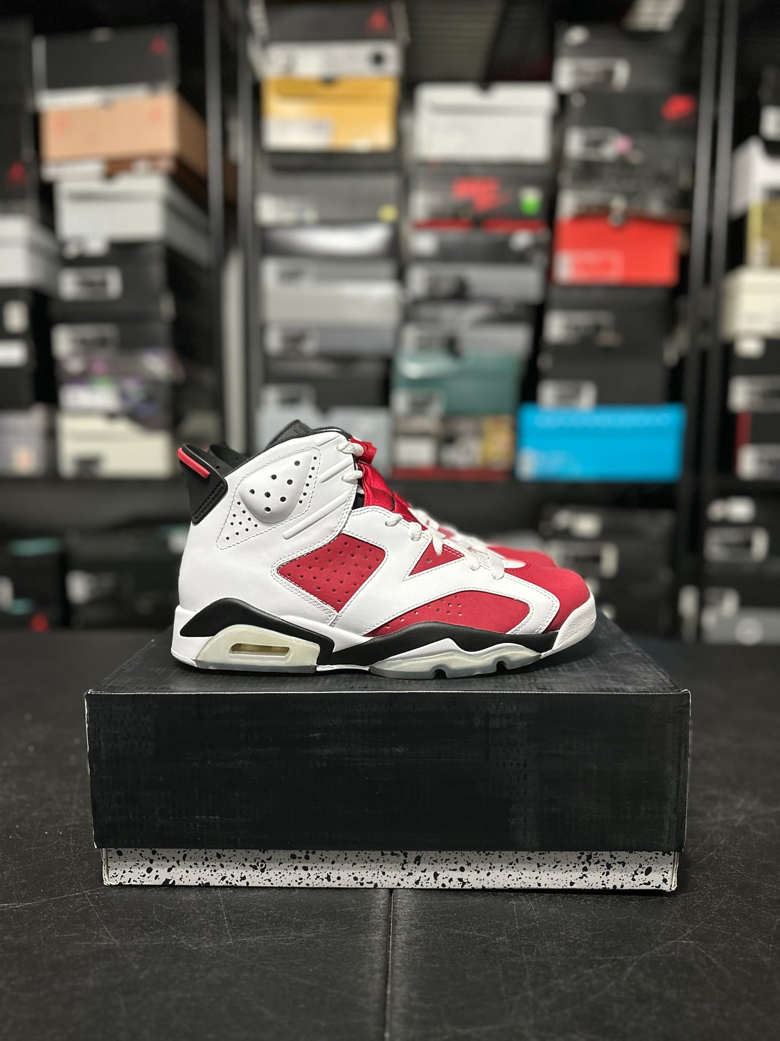 Size 7.5 - J6 Carmine (2014 Release) DS