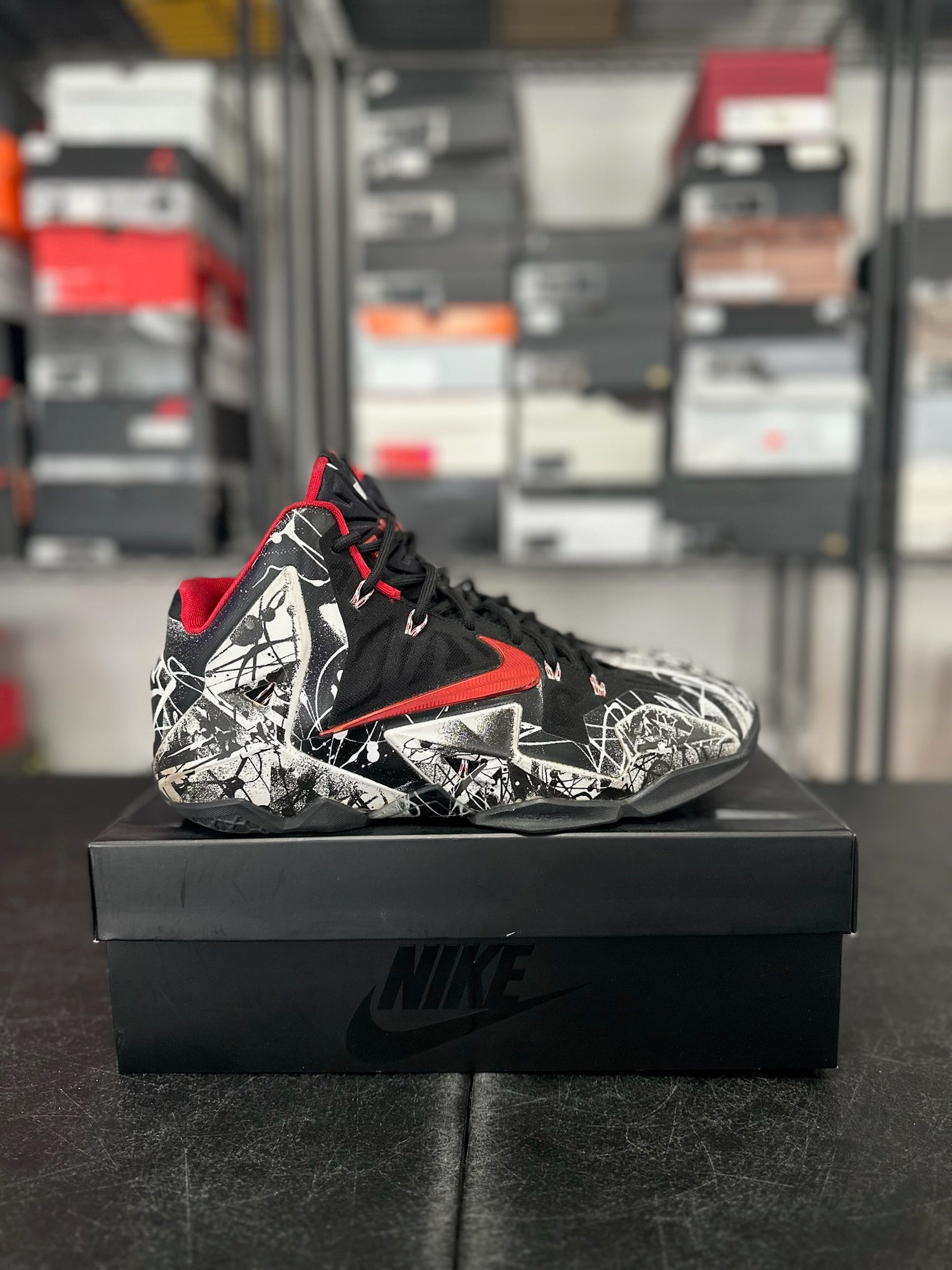 Size 9 - LeBron 11 Graffiti