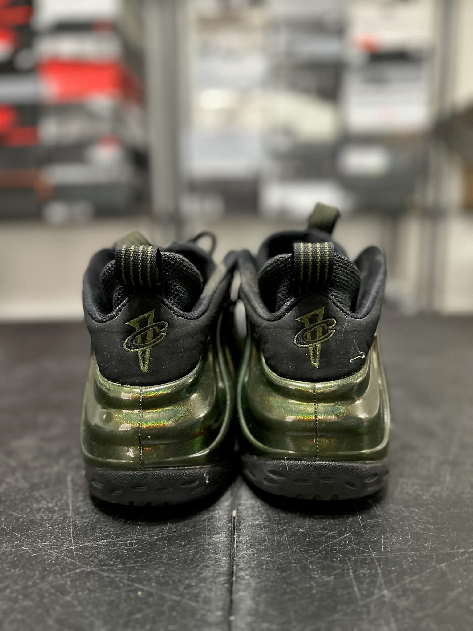 Size 13 - Foamposite Legion Green