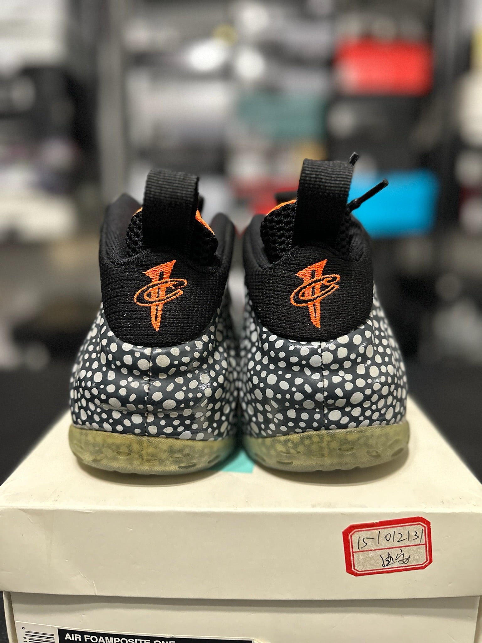 Size 9.5 - Foamposite 1 Safari