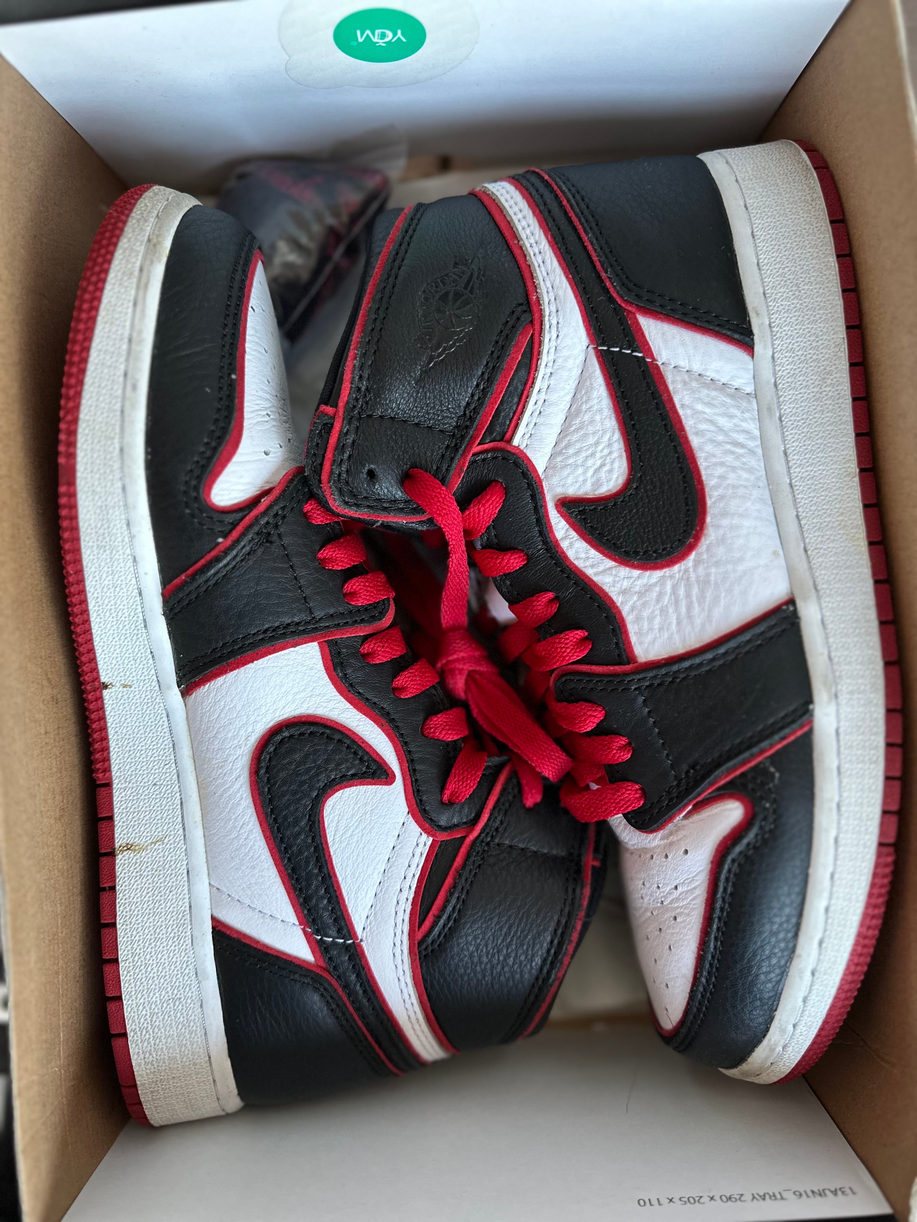 Size 6.5Y - j1 bloodline gs