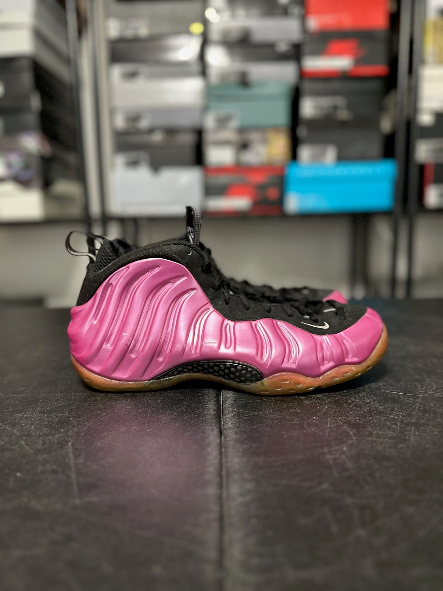Size 12 - Foamposite 1 Pearlized Pink