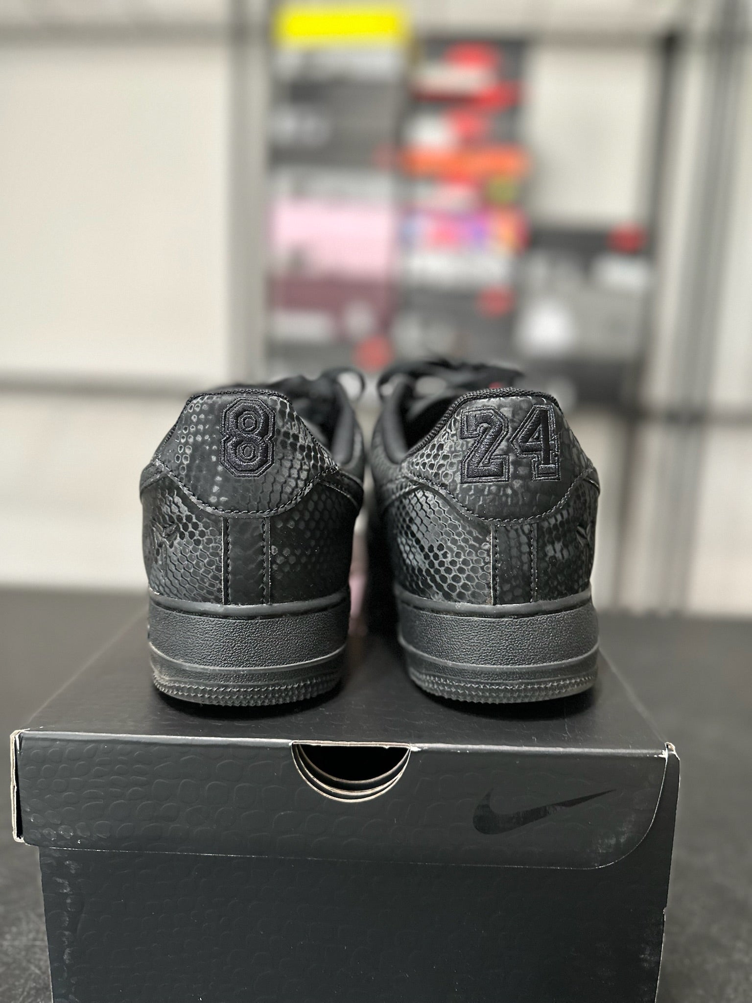 Size 11.5 - AF 1 Low Kobe Bryant Forever Black