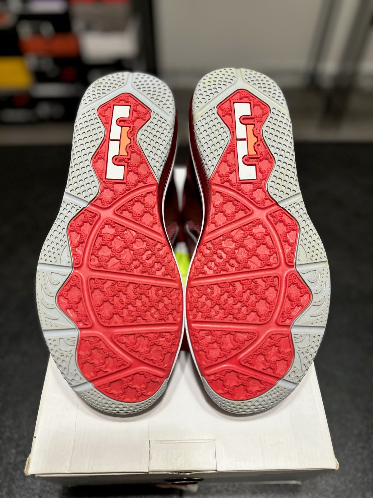 Size 9 - LeBron 9 low cherry