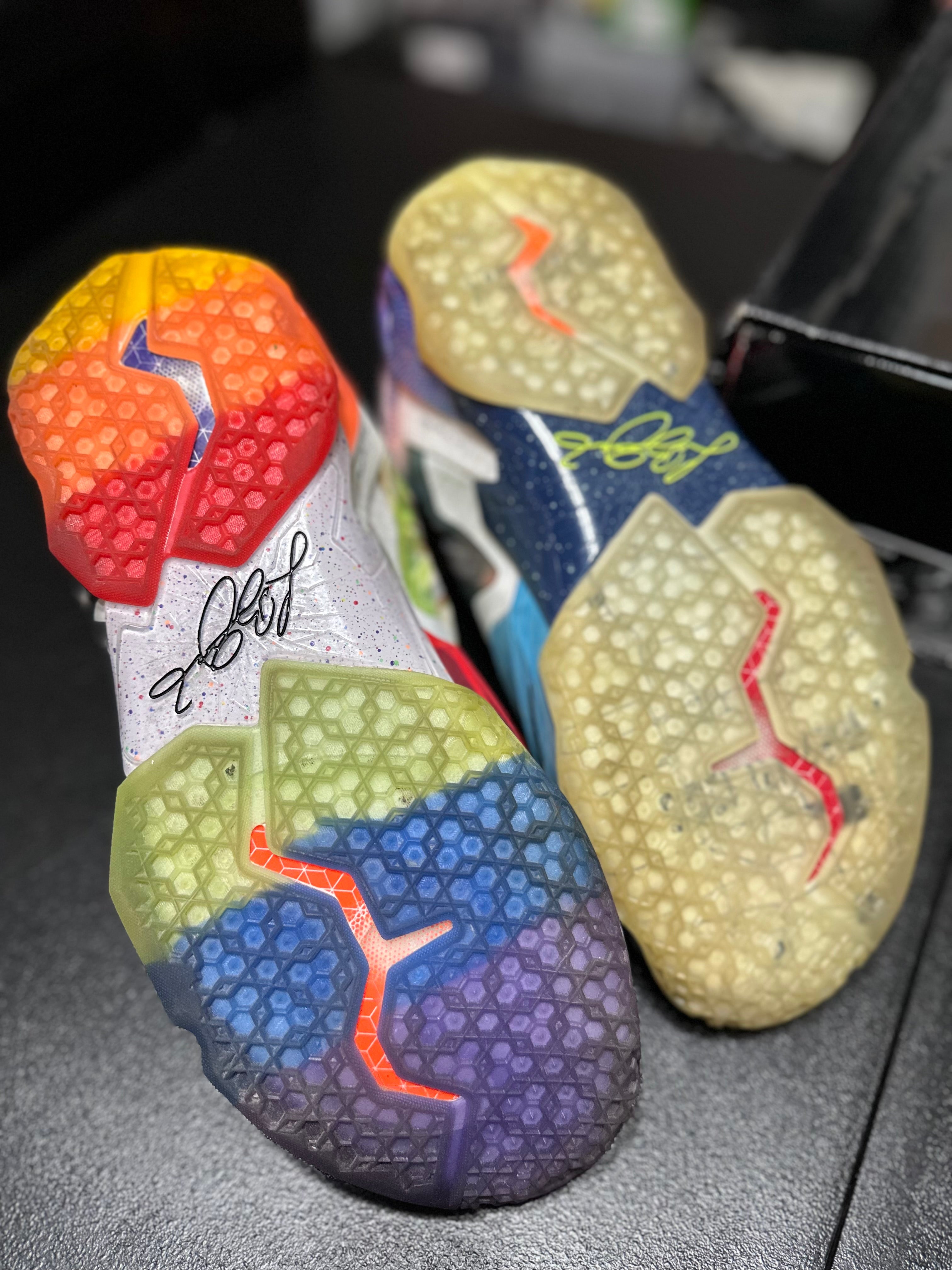 Size 9 - LeBron 11 what the