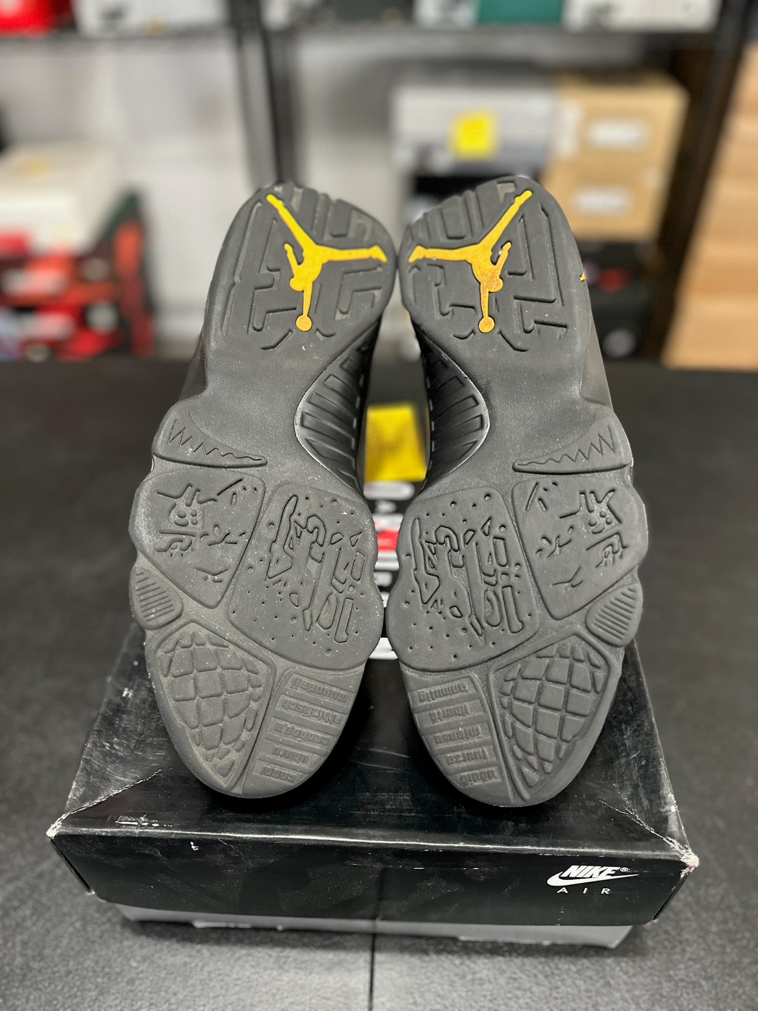 Size 11 - J9 Dark Charcoal University Gold