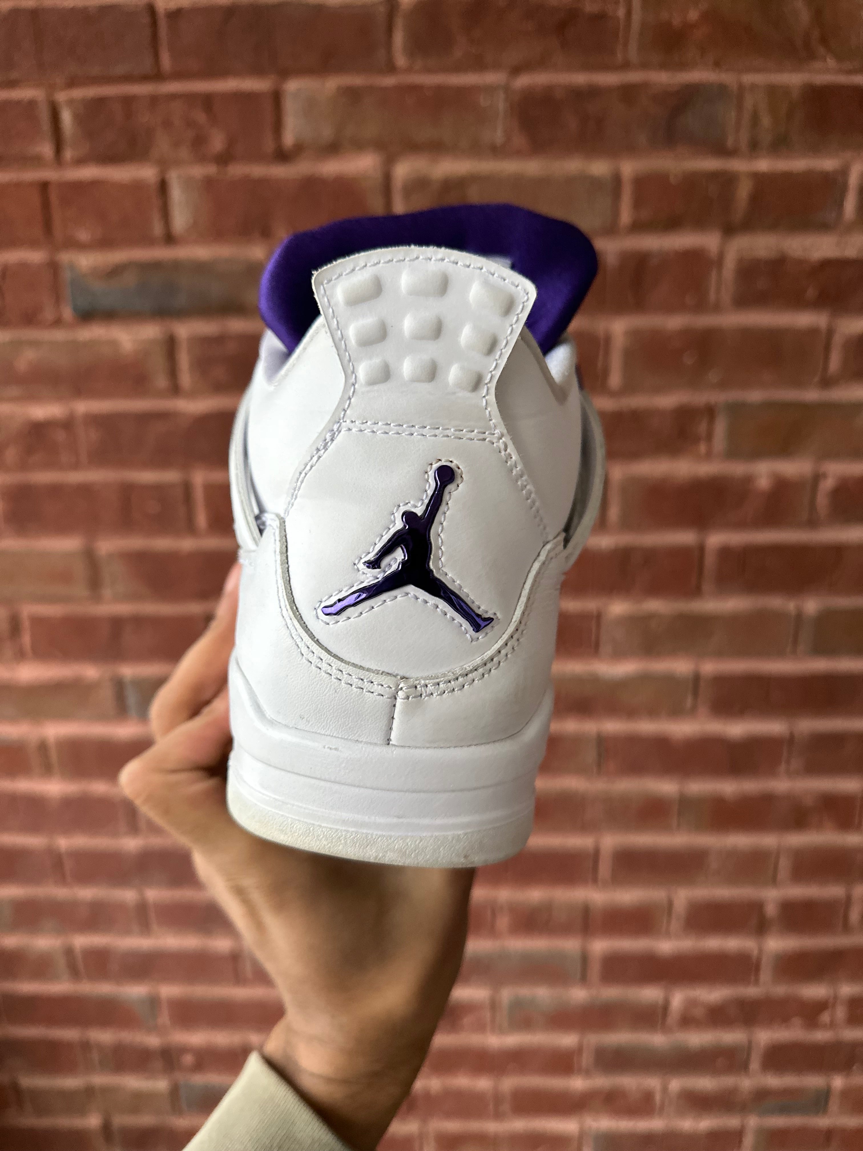 Size 10.5 - J4 purple metallic