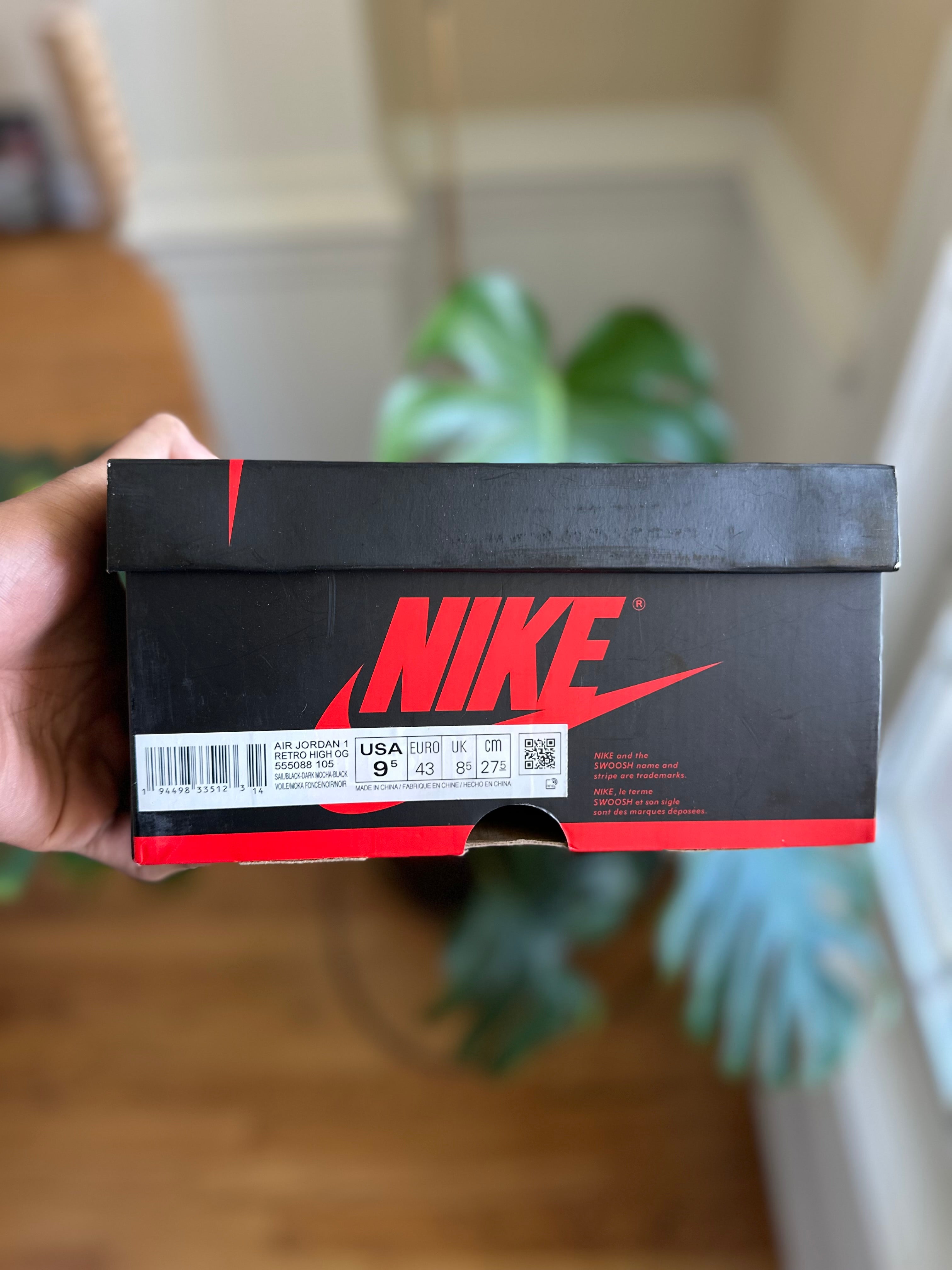 Size 9.5 - J1 mocha